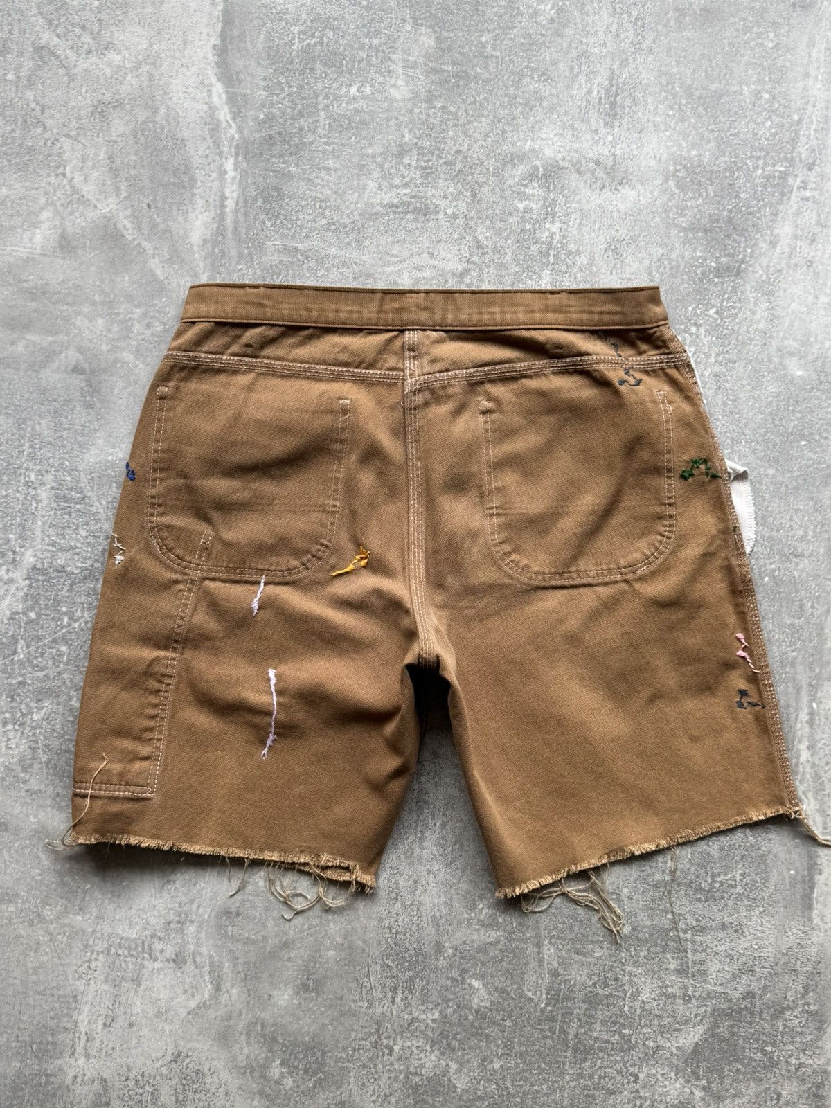 Dickies Hand Made Fake Embroidered Stains Shorts Dickies Work Wear Size US 34 / EU 50 - 14 Thumbnail