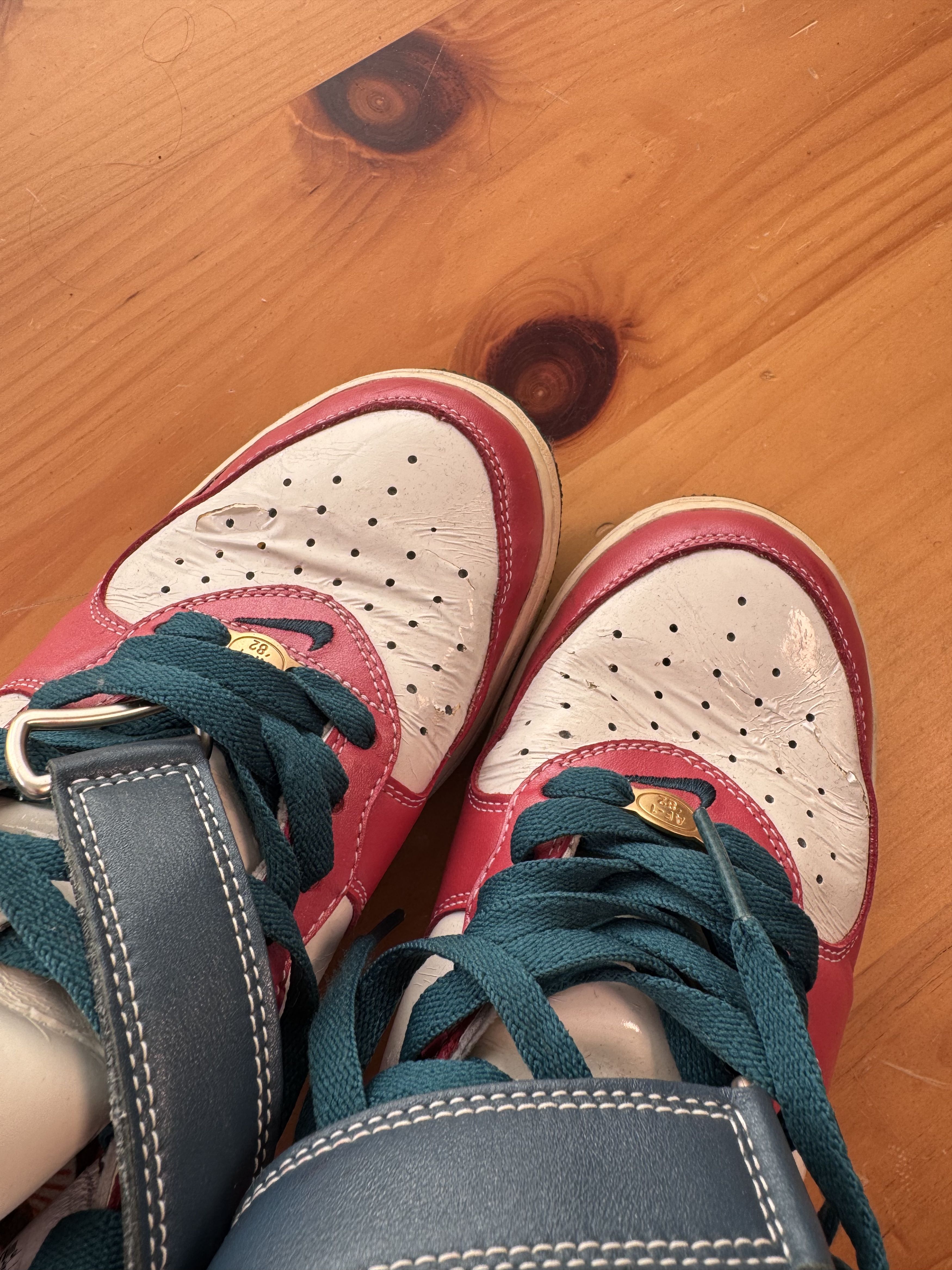 Nike Nike ID sample 1/1? RARE Air force 1 mid Size US 9 / EU 42 - 7 Thumbnail