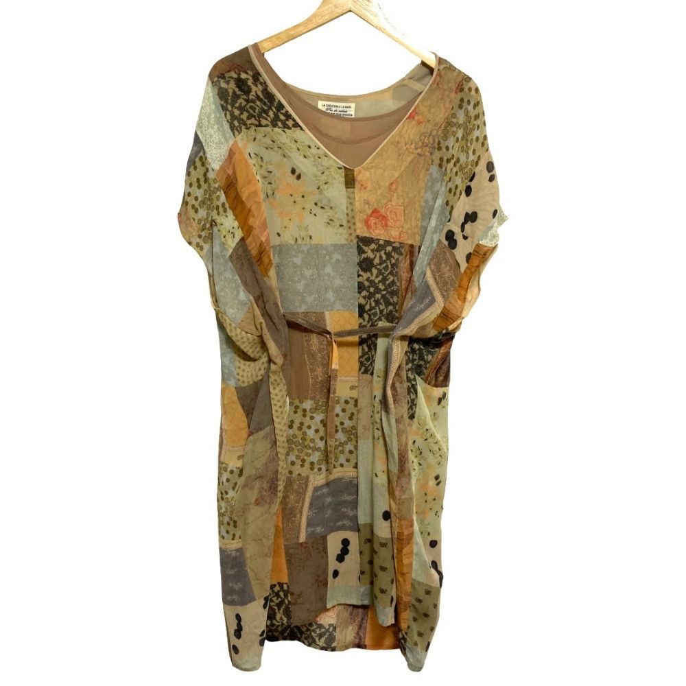 Other Other pas de calais Silk Dress Limited Textile Dresses DUTY FREE for USA Size ONE SIZE - 1 Thumbnail