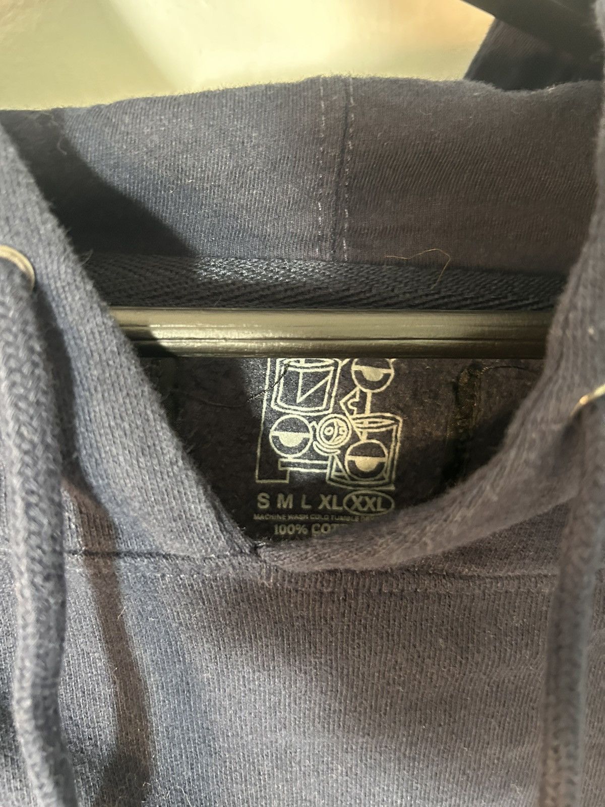 Kodone Kodone Navy Essential Hoodie Size US XXL / EU 58 / 5 - 4 Thumbnail