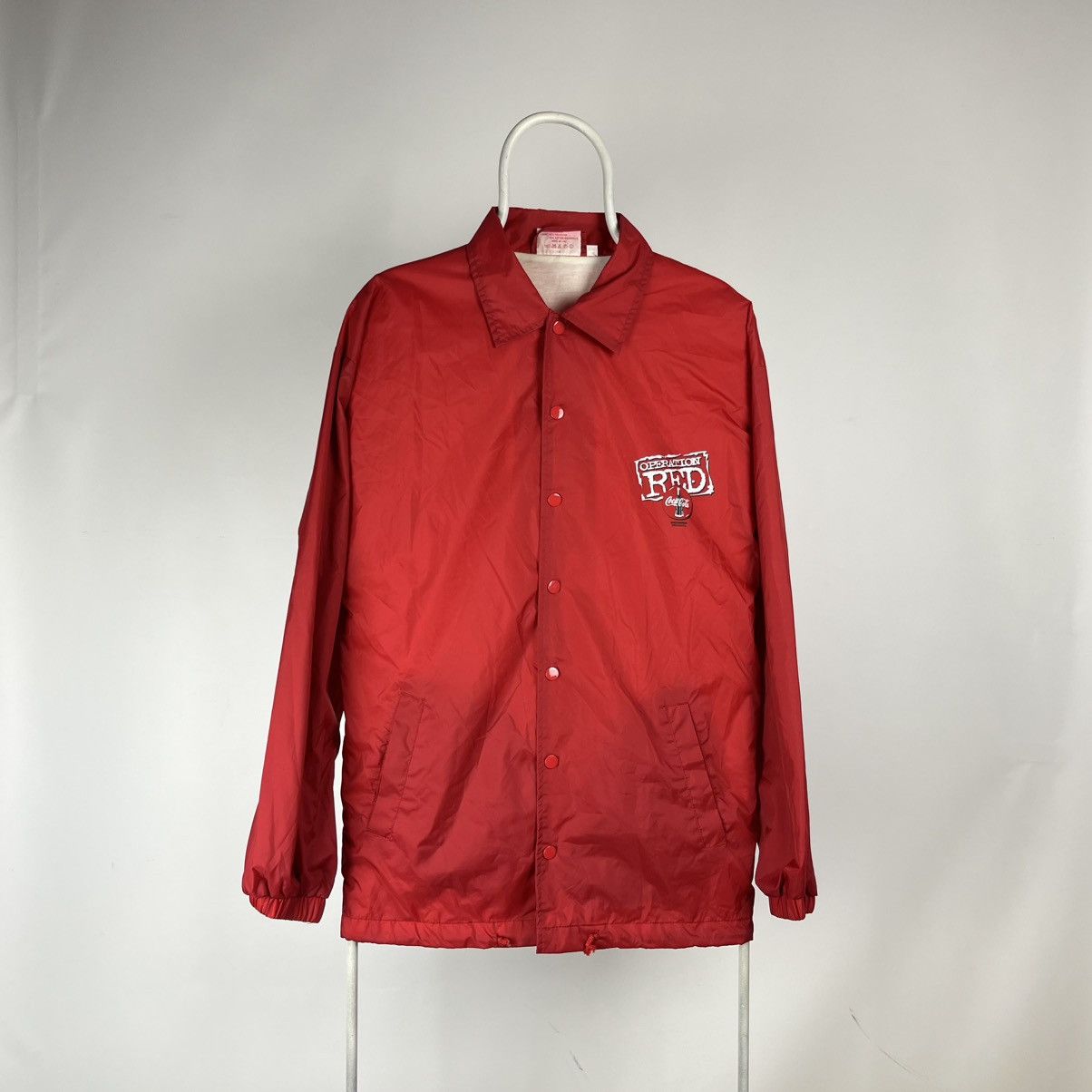 Coca Cola Vintage Coca cola Operation Red jacket Germany size Large Size US L / EU 52-54 / 3 - 2 Thumbnail