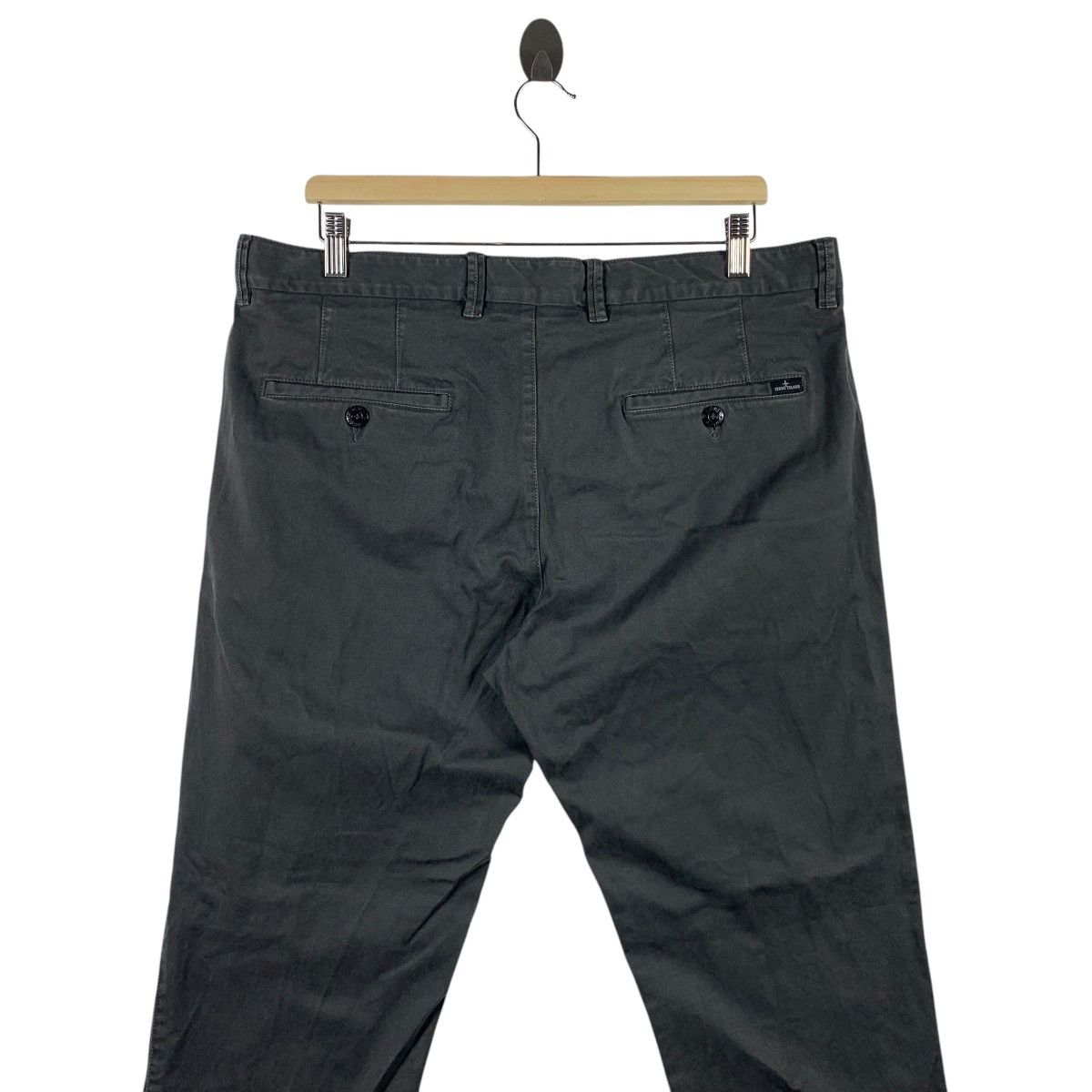 Stone Island STONE ISLAND Grey cotton pants Size US 37 - 15 Thumbnail