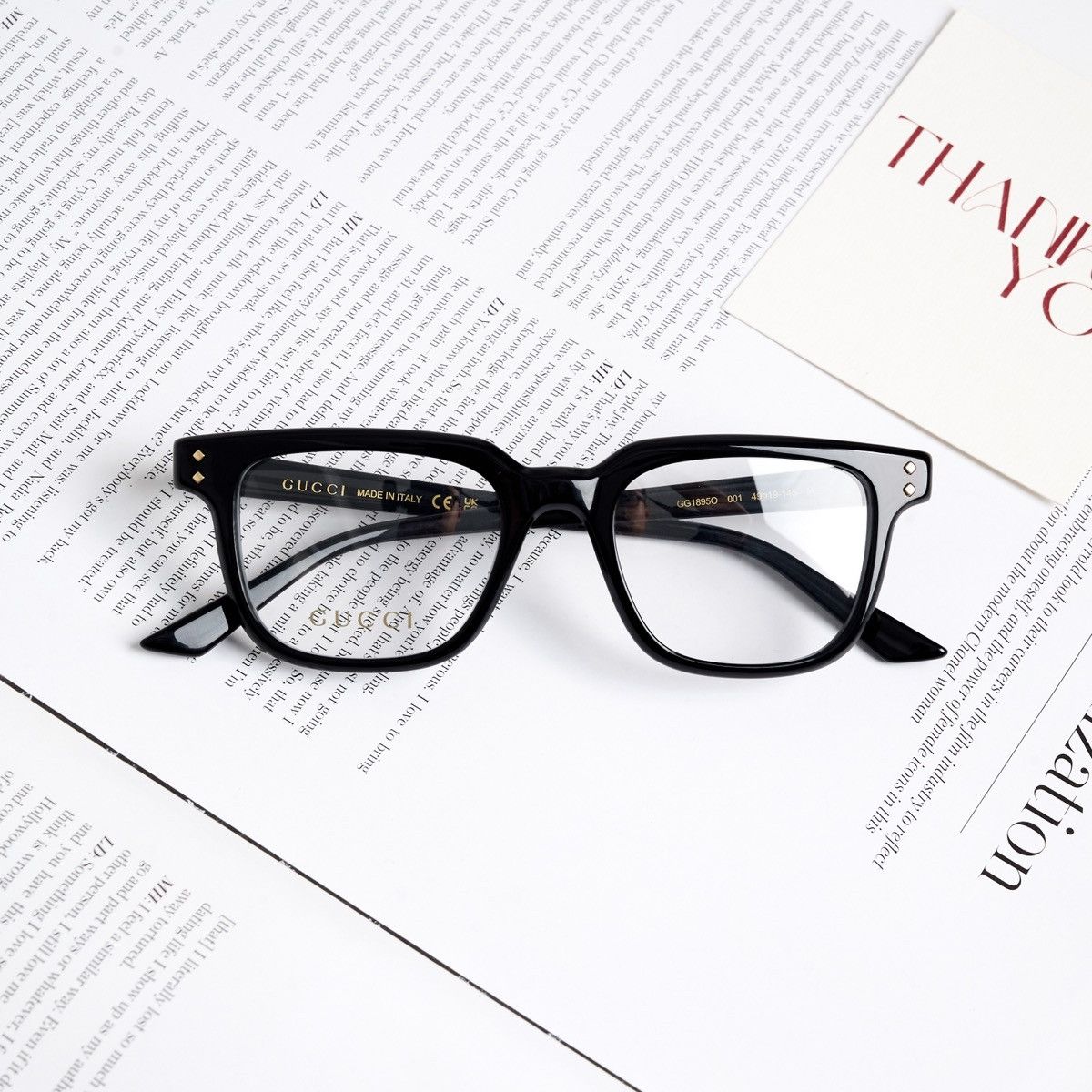 Gucci GUCCI GG1895O 001 GLASSES Size ONE SIZE - 6 Thumbnail