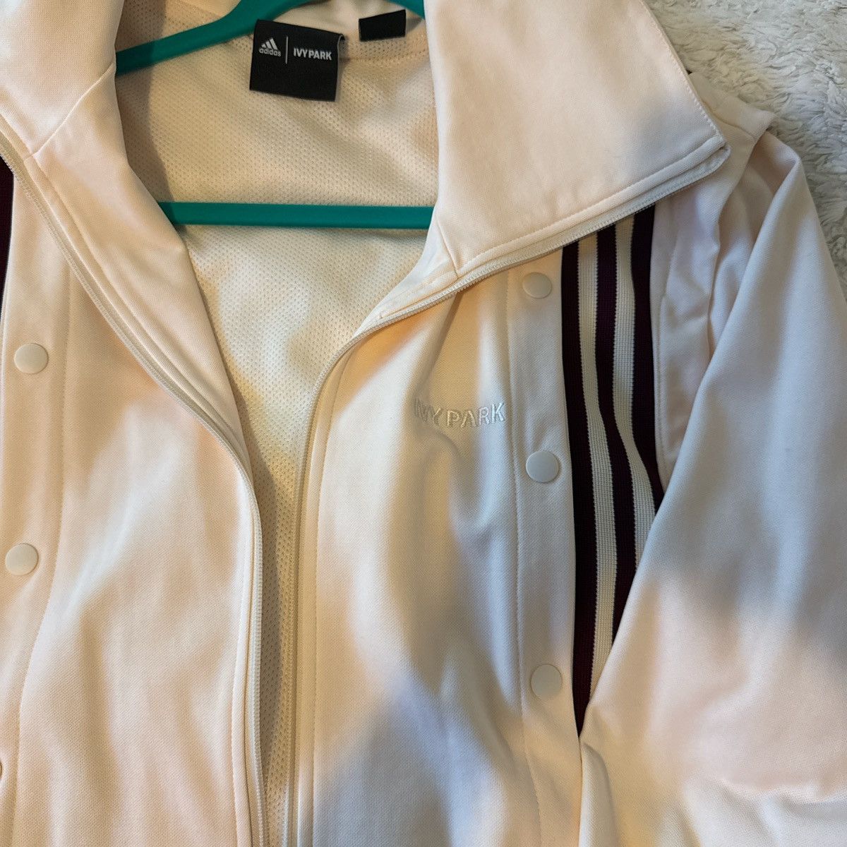 Adidas × Ivy Park Adidas x Ivy Park Snap Track Jacket Size M / US 6-8 / IT 42-44 - 3 Thumbnail