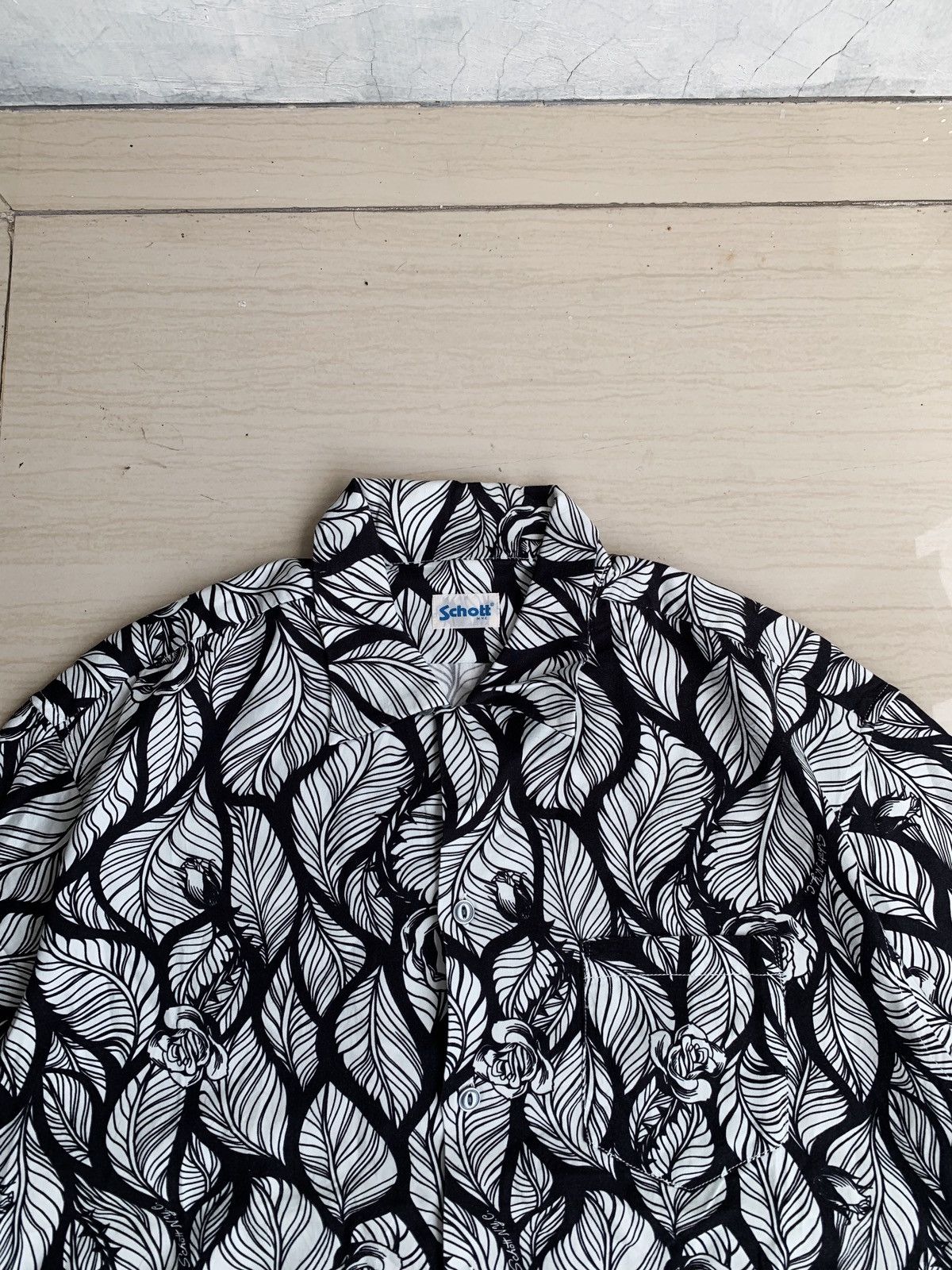 Schott Schott pattern Shirt vintage Size US L / EU 52-54 / 3 - 2 Thumbnail