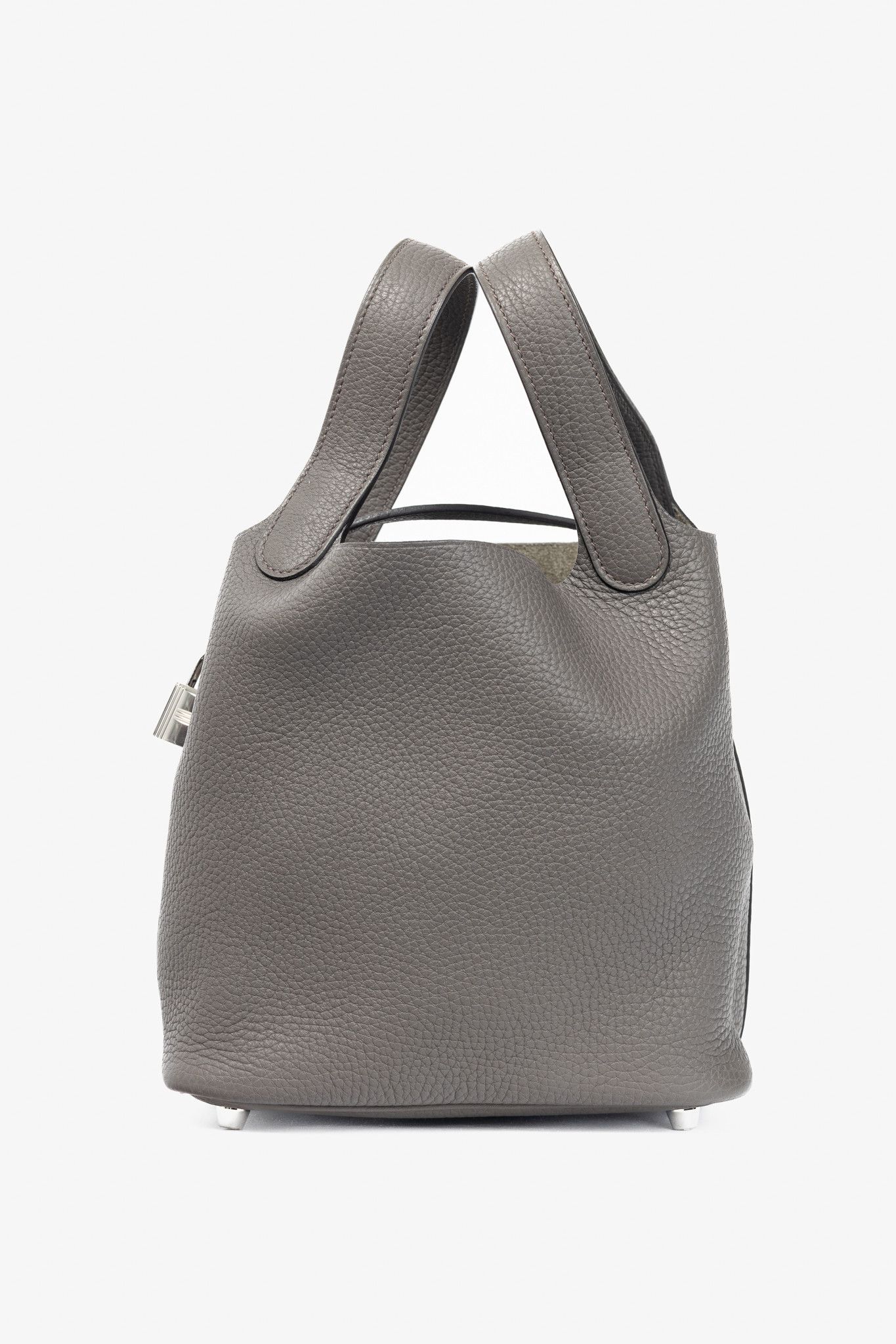 Hermes Hermes Picotin Lock 18 Taurillon Clemence Leather Tote Size ONE SIZE - 1 Thumbnail