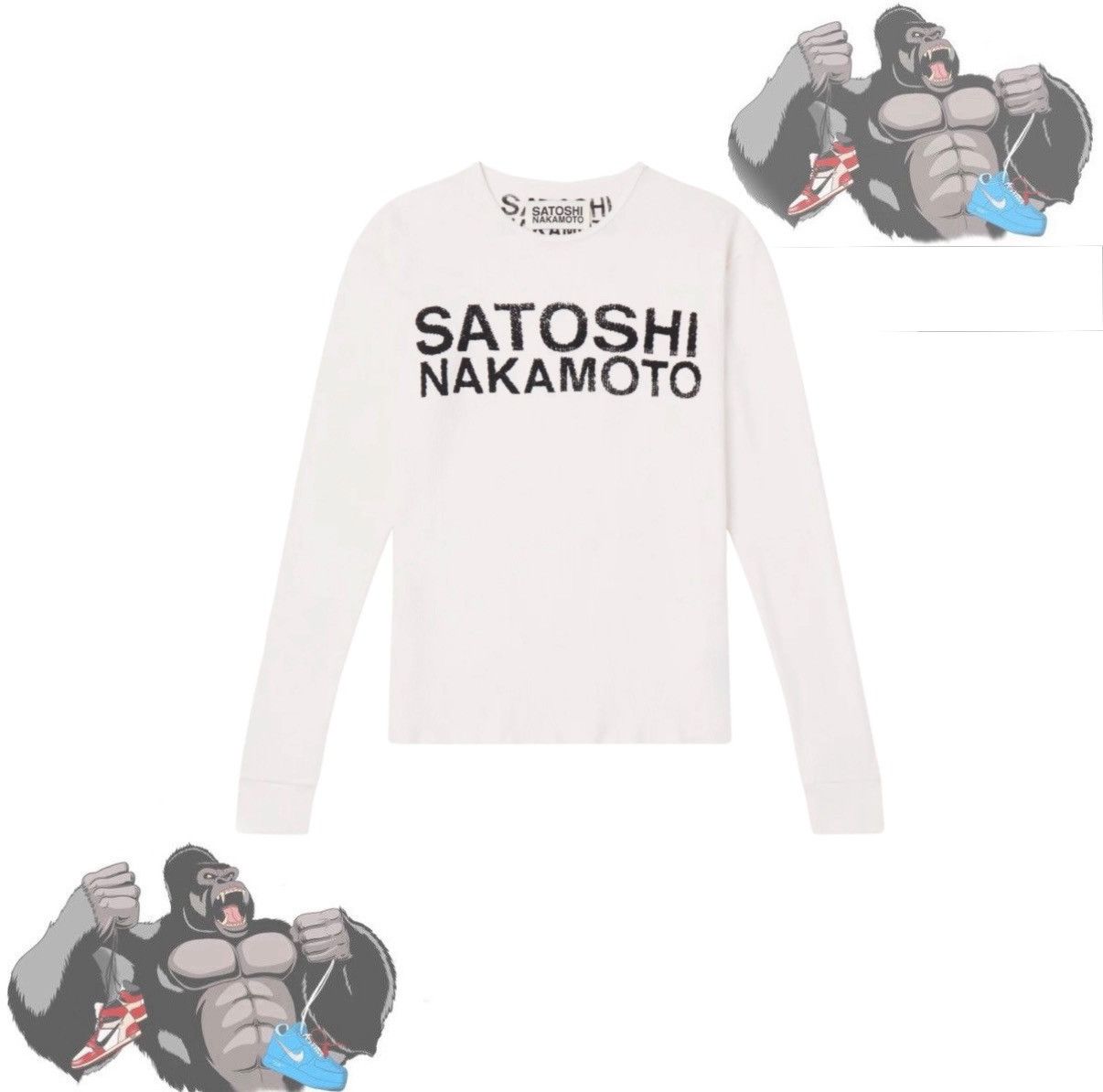 Satoshi Nakamoto Satoshi Nakamoto Logo Thermal Size US XXL / EU 58 / 5 - 1 Thumbnail