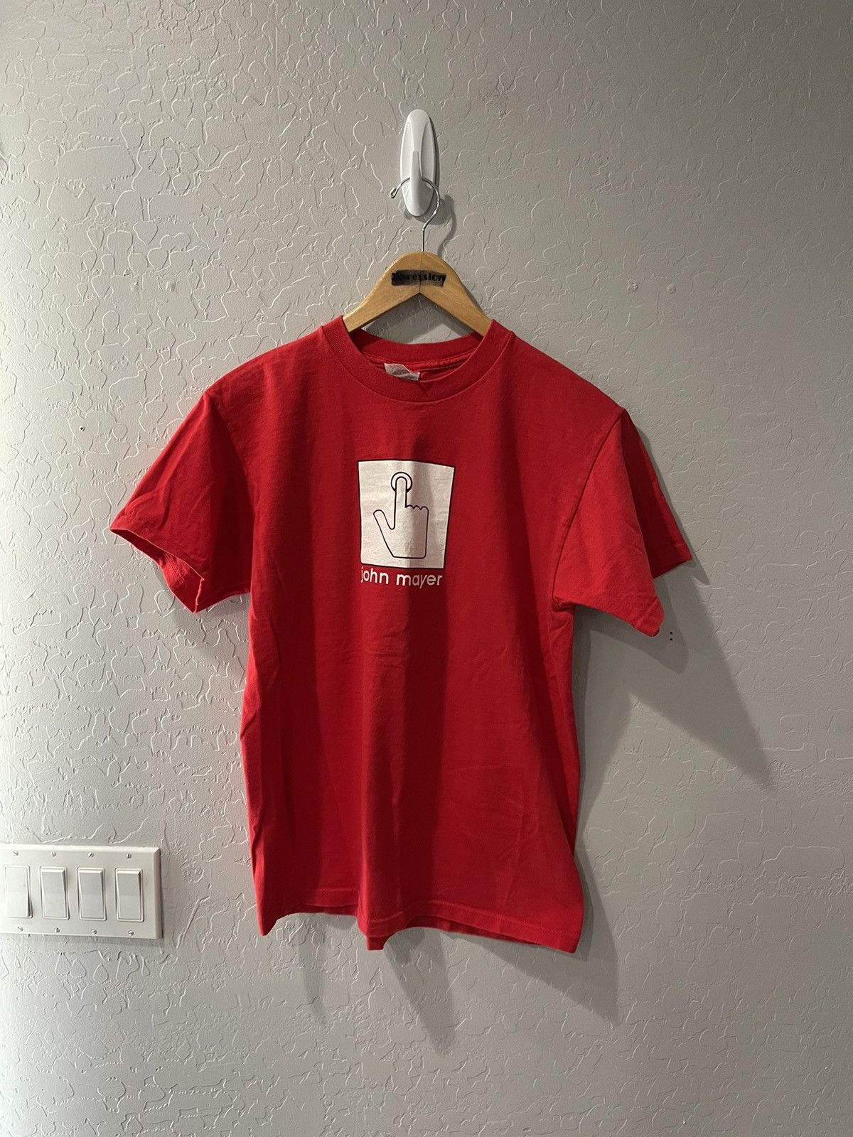 Vintage Y2K John Mayer “Push Button” Tour Merch Shirt Medium