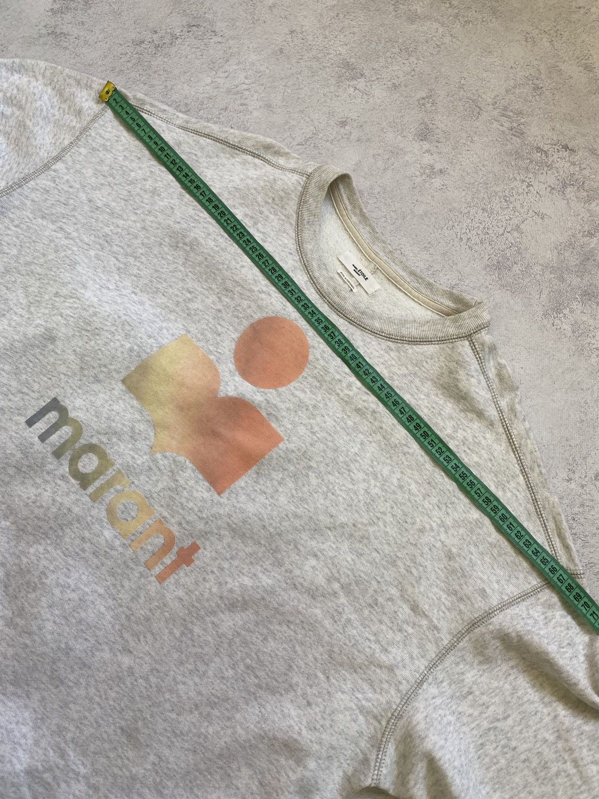 Isabel Marant Etoile Isabel Marant Etoile Long Crewneck Sweatshirt Big Logo Size XS / US 0-2 / IT 36-38 - 16 Thumbnail