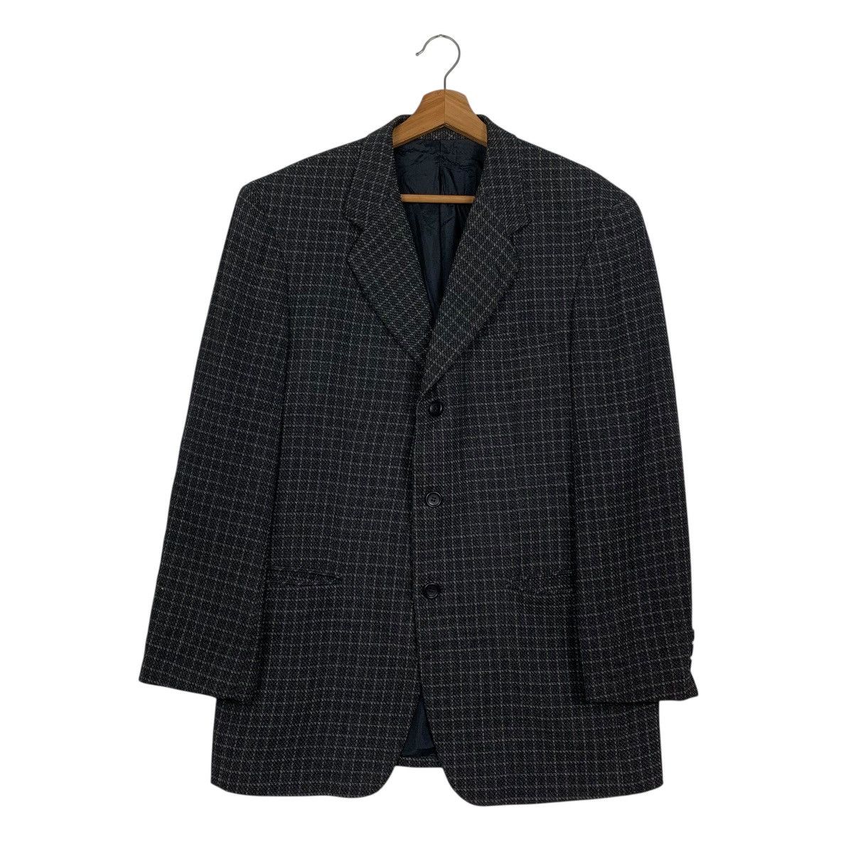 Lanvin Lanvin Studio Wool Plaid Casual Jacket Size US M / EU 48-50 / 2 - 1 Thumbnail