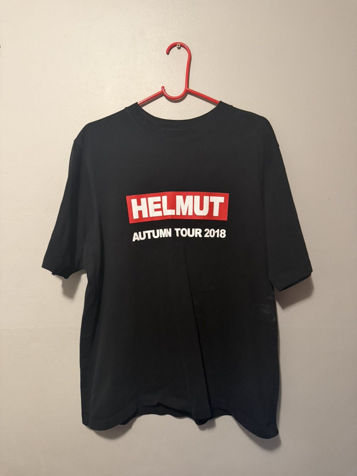 Helmut Lang HELMUT LANG 2018 AUTUMN TOUR TEE Size US L / EU 52-54 / 3 - 1 Thumbnail