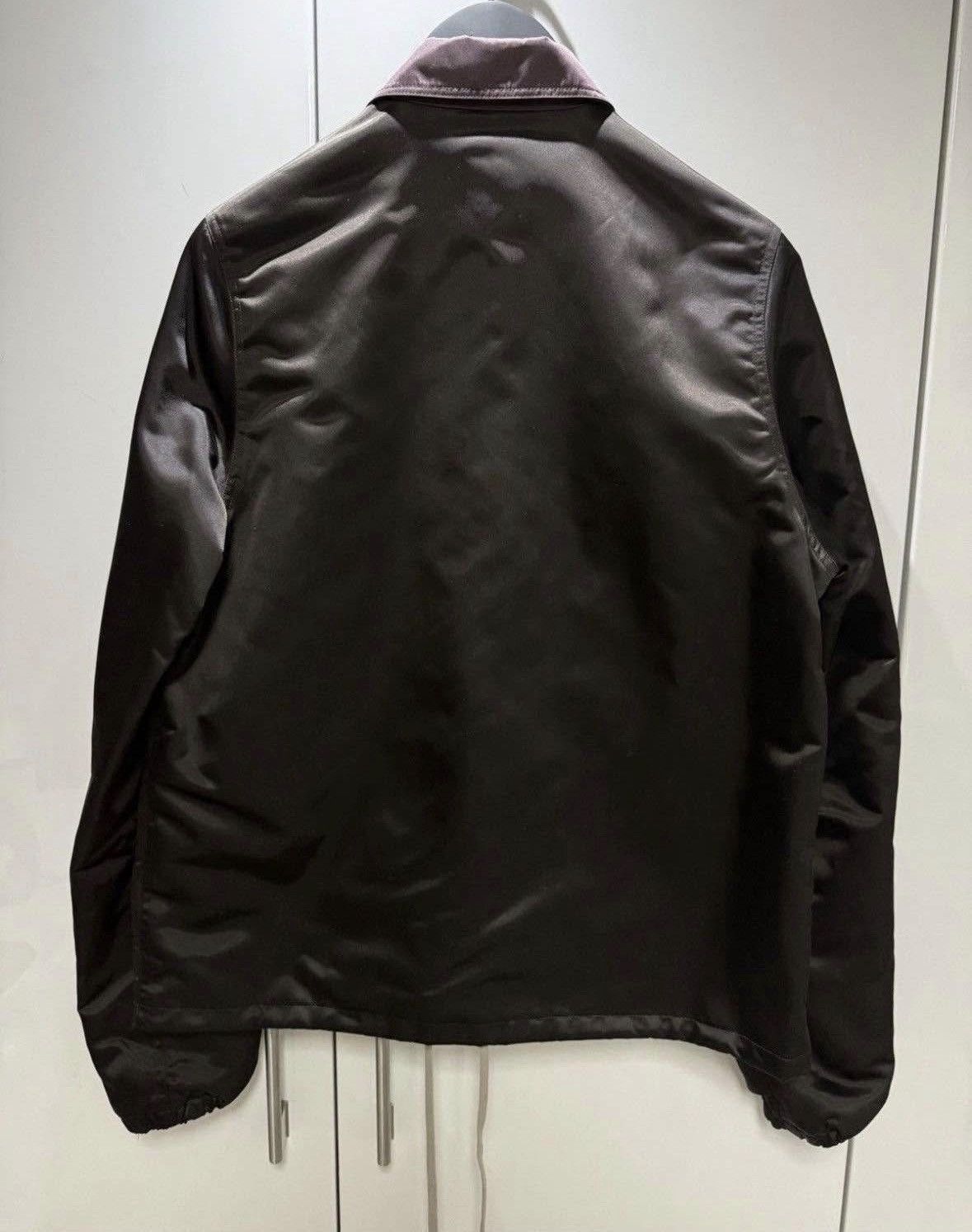Rick Owens Rick Owens Burgundy Bauhaus Bomber Jacket Size US M / EU 48-50 / 2 - 2 Thumbnail