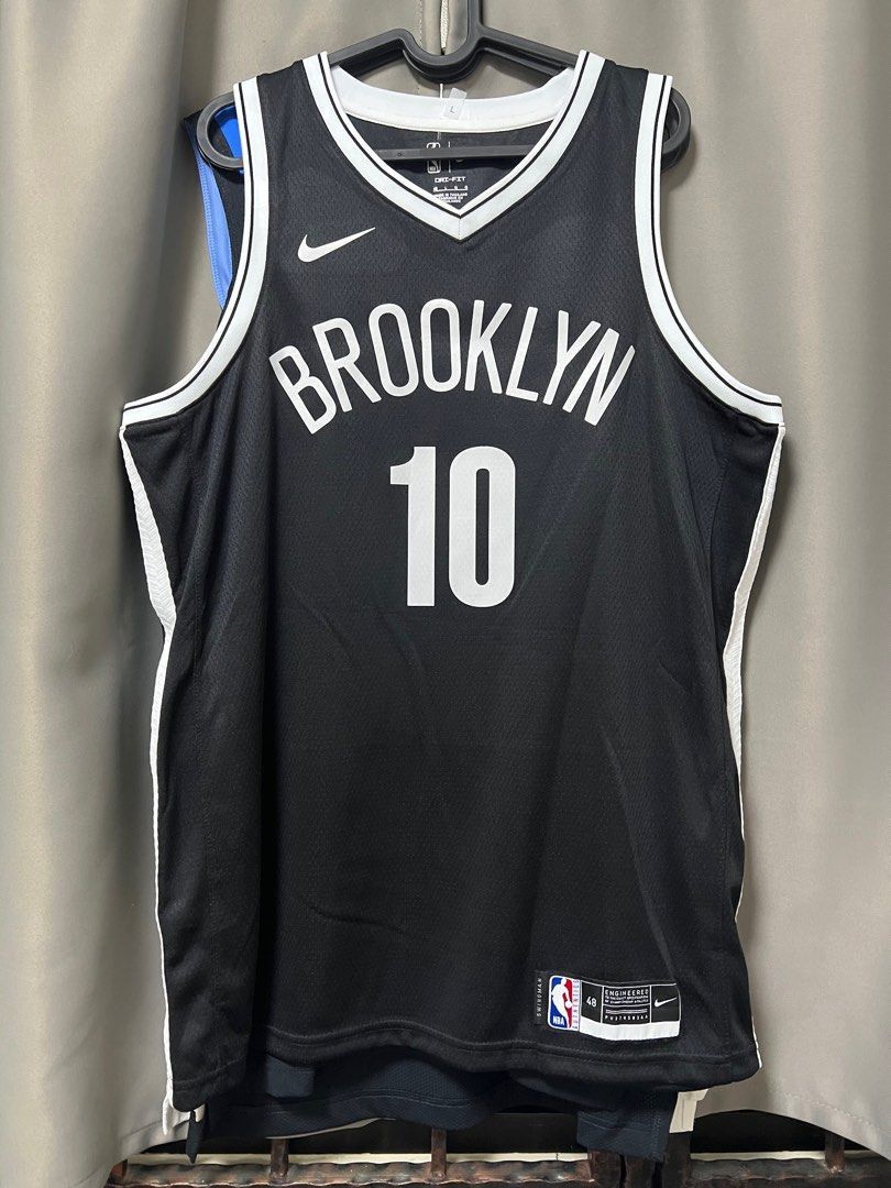 NBA × Nike PSA Ben Simmons Brooklyn Nets Icon Autographed/Signed Jersey Size US L / EU 52-54 / 3 - 1 Thumbnail