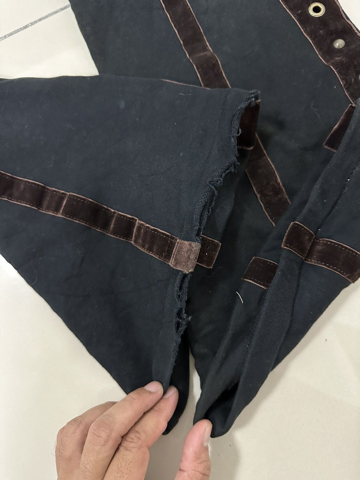 If Six Was Nine Japanese Brand Glory Bootcut Jogger Pant Cargo Pocket Design Size US 30 / EU 46 - 6 Thumbnail
