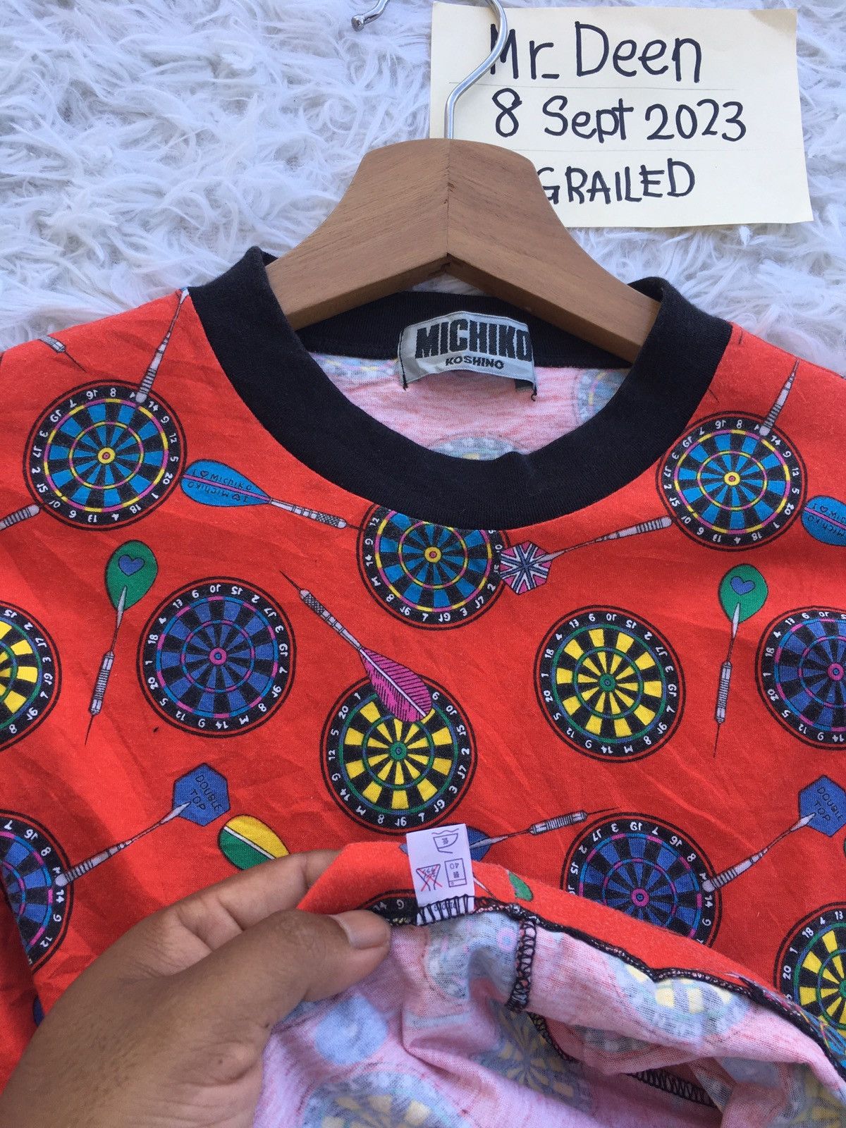 Japanese Brand Rare Vintage 90s Michiko Koshino T Shirt Size US S / EU 44-46 / 1 - 9 Thumbnail