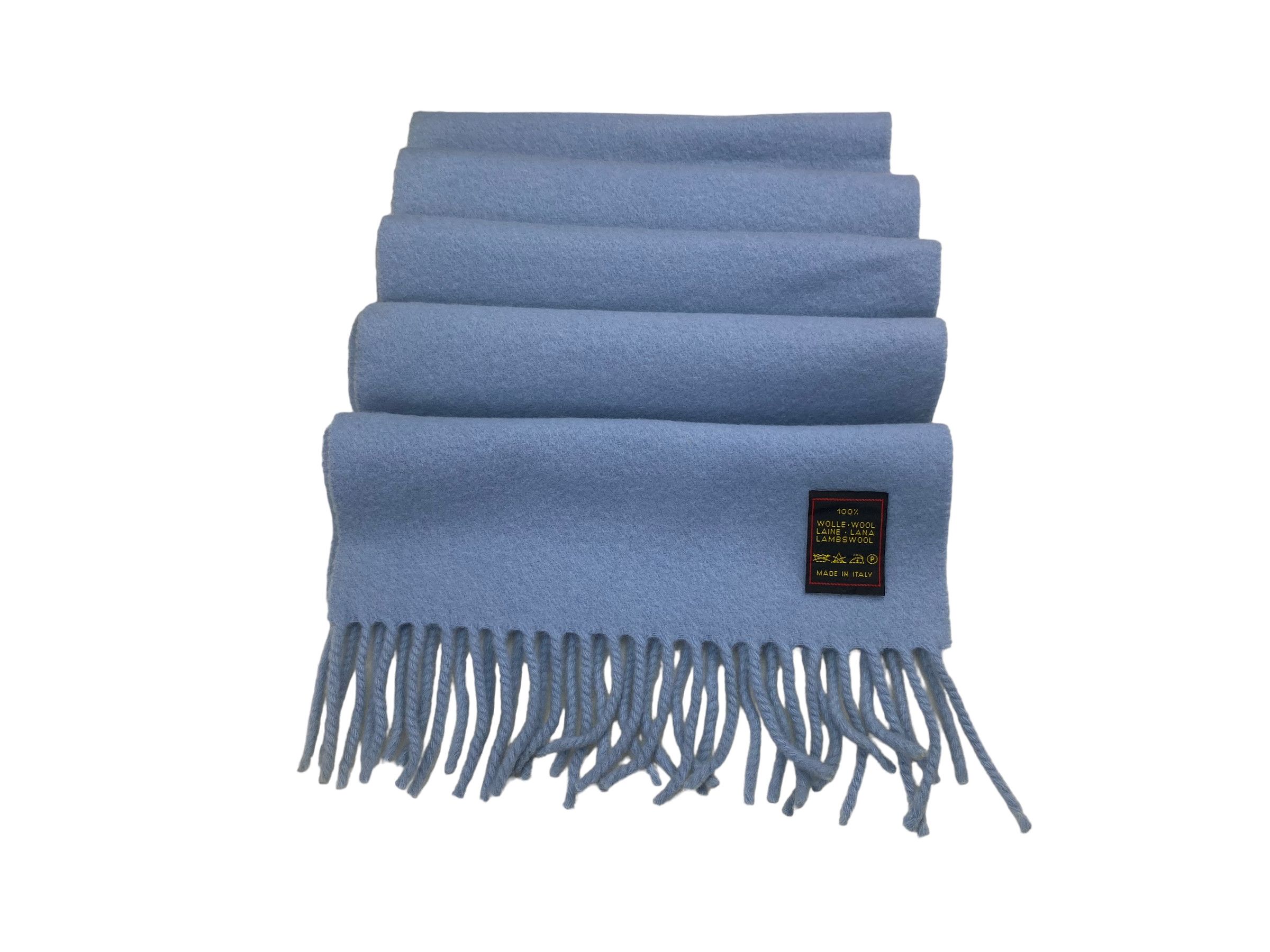 Balmain × Vintage Balmain Paris Pure Lambswool Vintage Scarf Made in Italy Size ONE SIZE - 6 Thumbnail