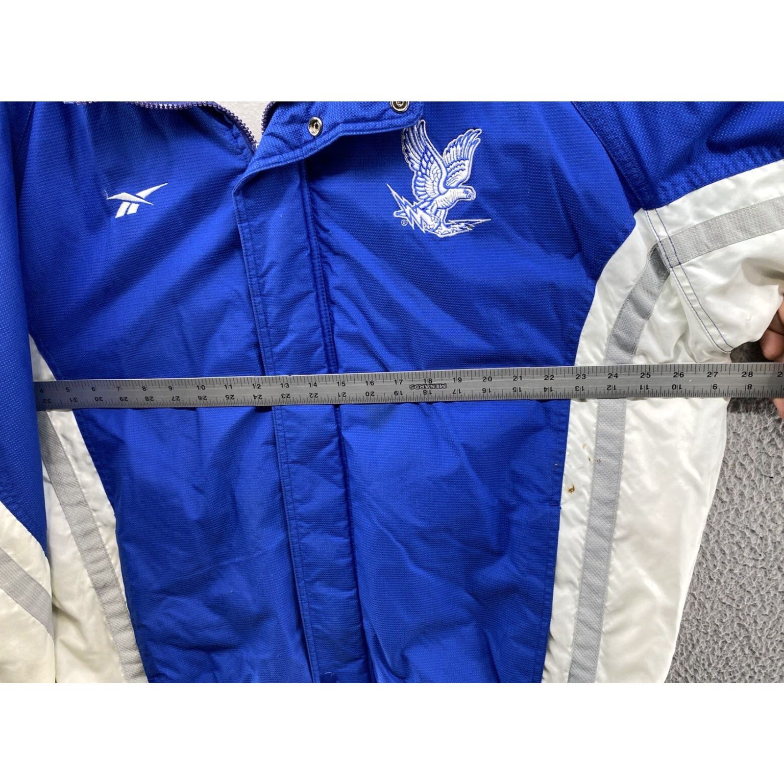 Reebok VINTAGE Reebok Jacket Full Zip Coat Blue USAF United States Falcons Air Force XL SZ Y2K Size US XL / EU 56 / 4 - 5 Thumbnail