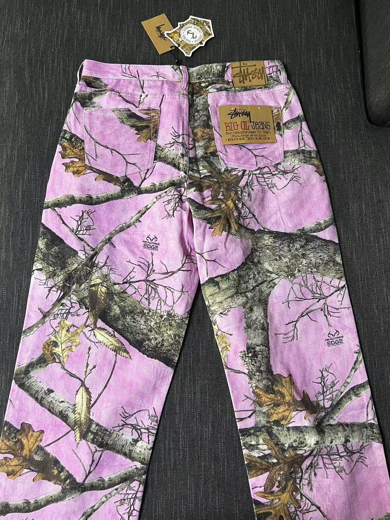 Stussy stussy real tree pants pink Size US 34 / EU 50 - 2 Thumbnail