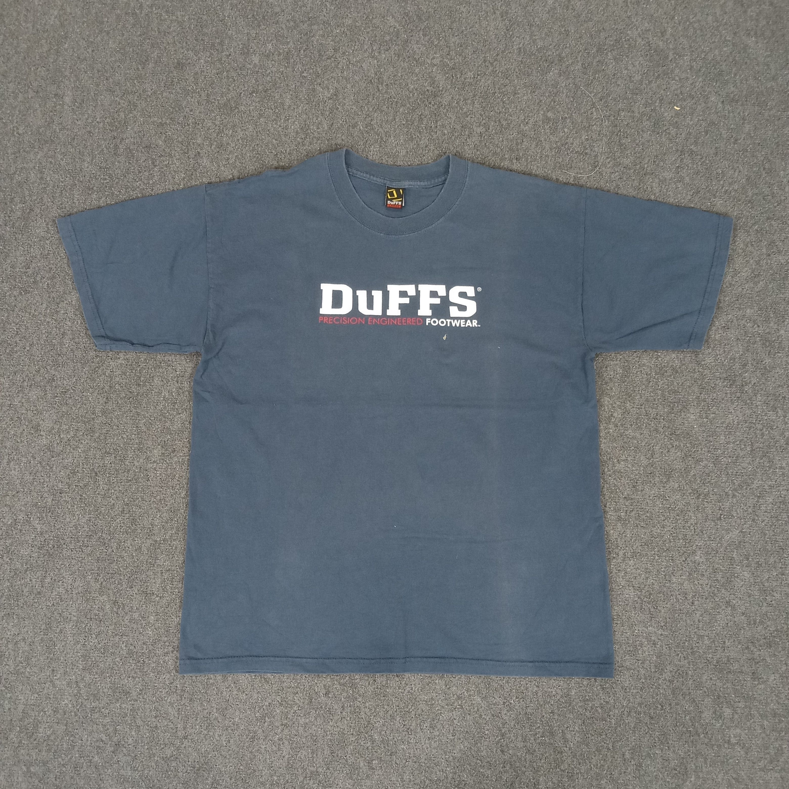 Vintage Duffs Precision Engineered Footwear Tshirt Size US L / EU 52-54 / 3 - 1 Thumbnail
