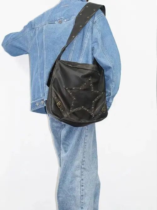 Japanese Brand Vintage Grunge Star Shoulder Bags Size ONE SIZE - 2 Thumbnail