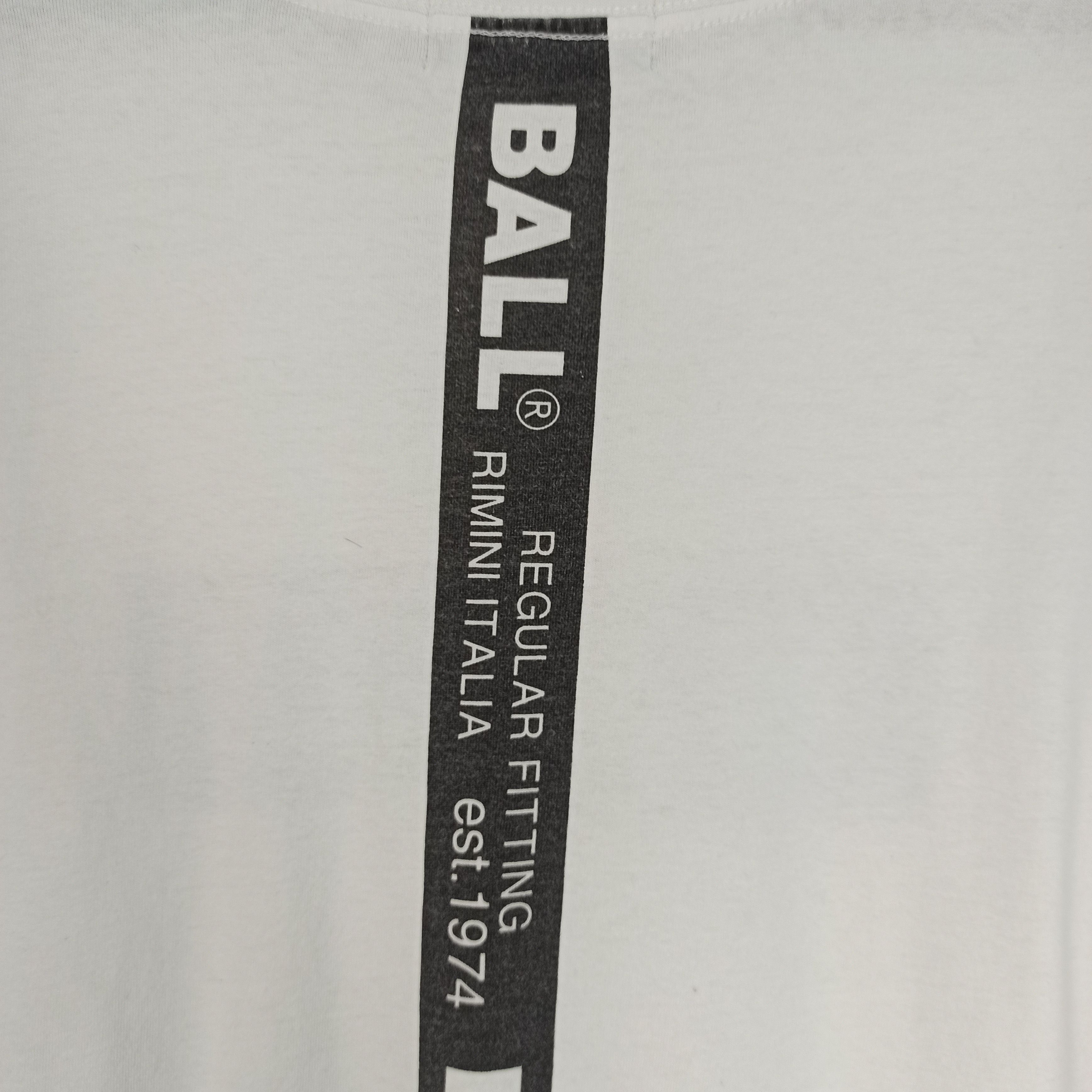 Japanese Brand RARE BALL RIMINI ITALIA STREETWEAR TSHIRT Size US L / EU 52-54 / 3 - 2 Thumbnail