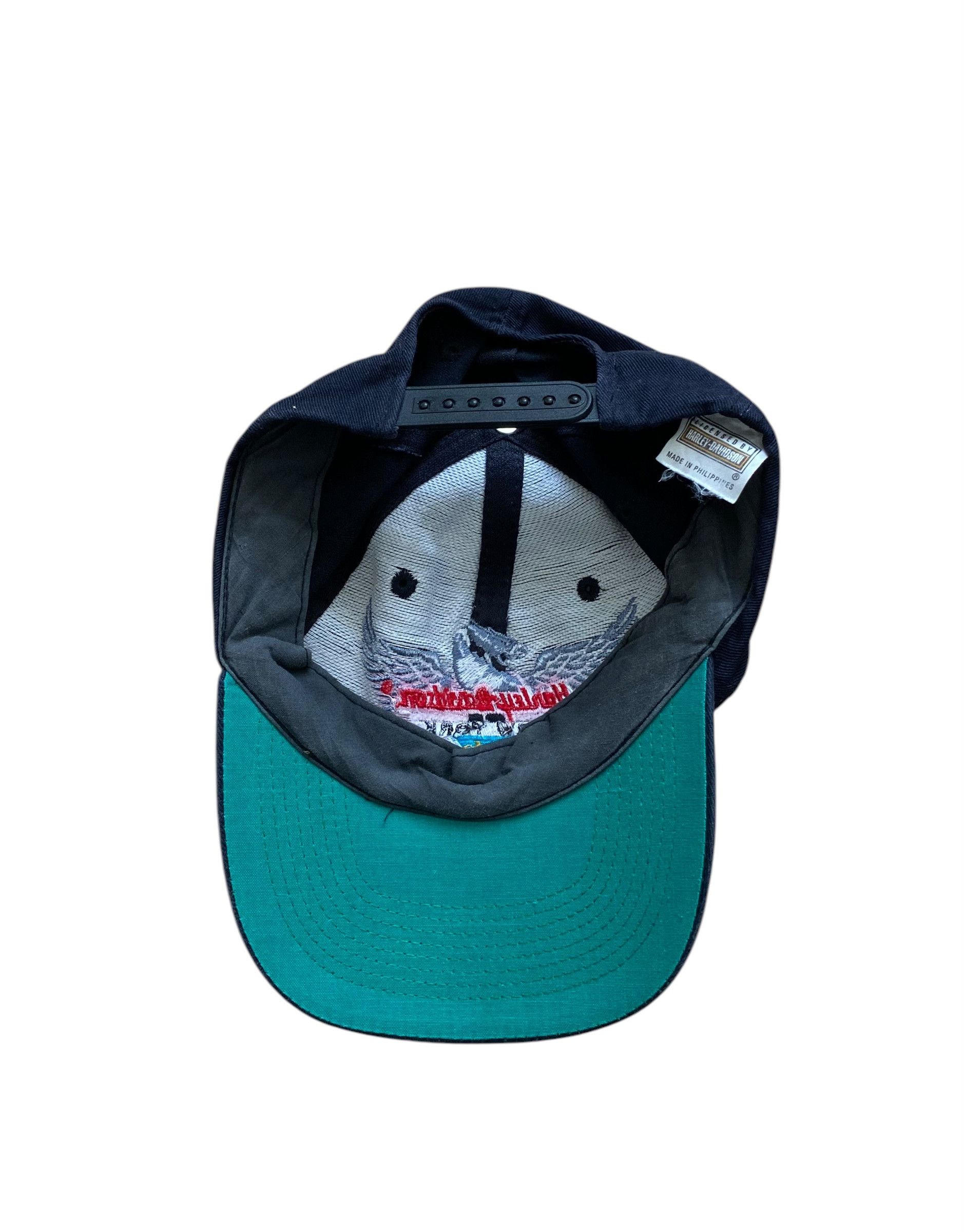 Harley Davidson × Vintage 90s' Harley Davidson vintage baseball cap Size ONE SIZE - 4 Thumbnail