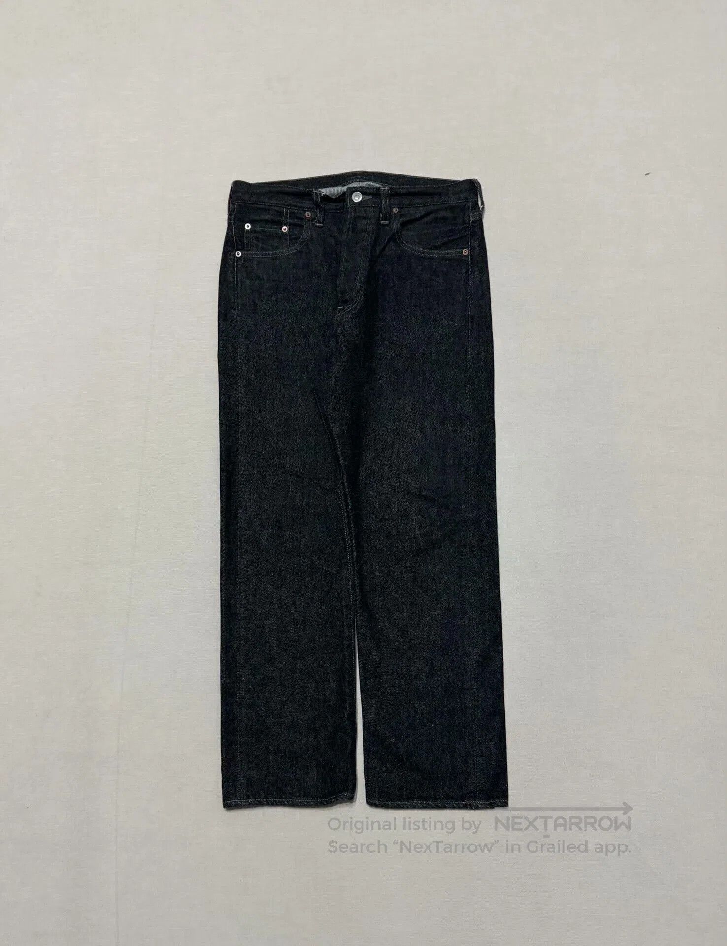 A.PRESSE black washed denim pants by A.PRESSE. Size US 30 / EU 46 - 1 Thumbnail