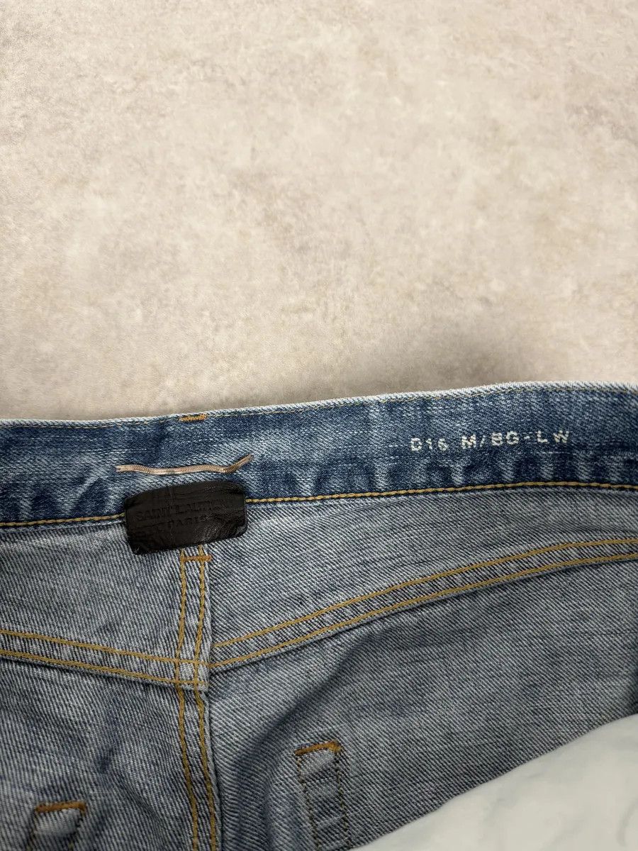 Saint Laurent Paris SS2017 Saint Laurent Blue Denim Jeans Size US 30 / EU 46 - 9 Thumbnail
