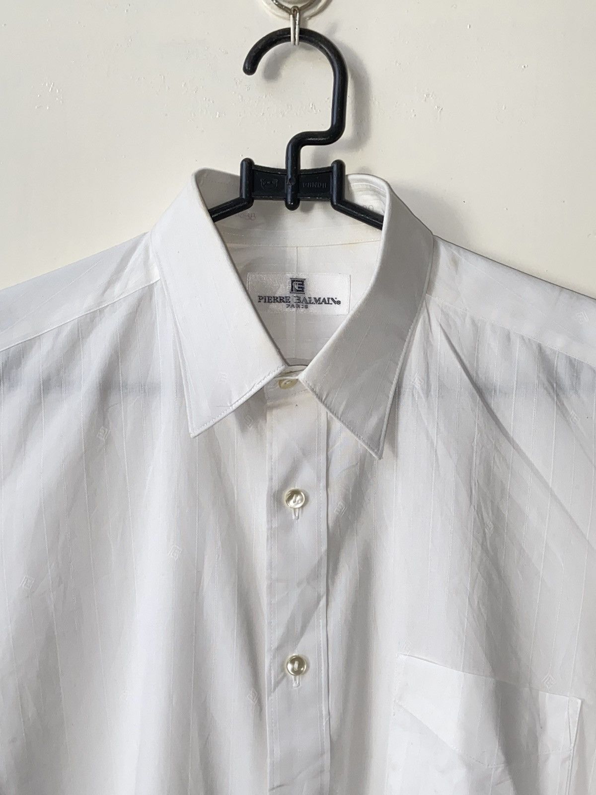 Pierre Balmain PIERRE BALMAIN Paris White Shirt Size US S / EU 44-46 / 1 - 4 Thumbnail
