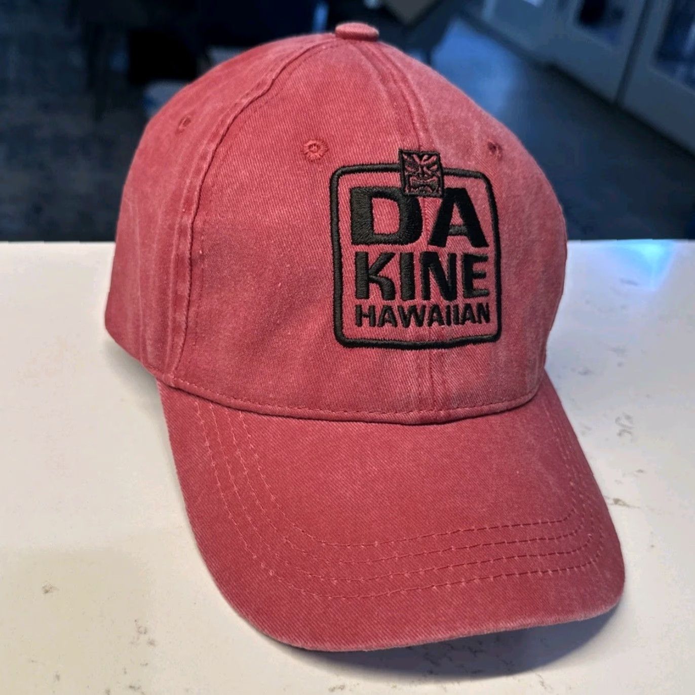 Dakine DA KINE Baseball Cap Red Black Embroidered Adjustable Hook and Loop Unisex Adults One Size Hawaiian Resort Hat Size ONE SIZE - 2 Thumbnail