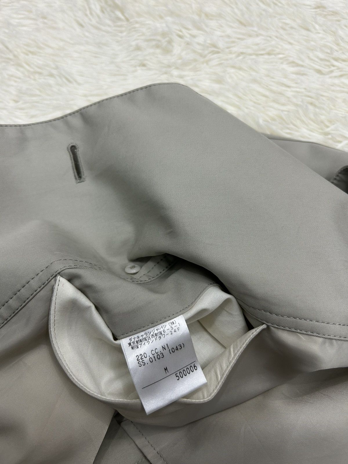 DKNY × Donna Karan DKNY of Donna Karan Japan Cotton Trench Coat Size US M / EU 48-50 / 2 - 8 Thumbnail