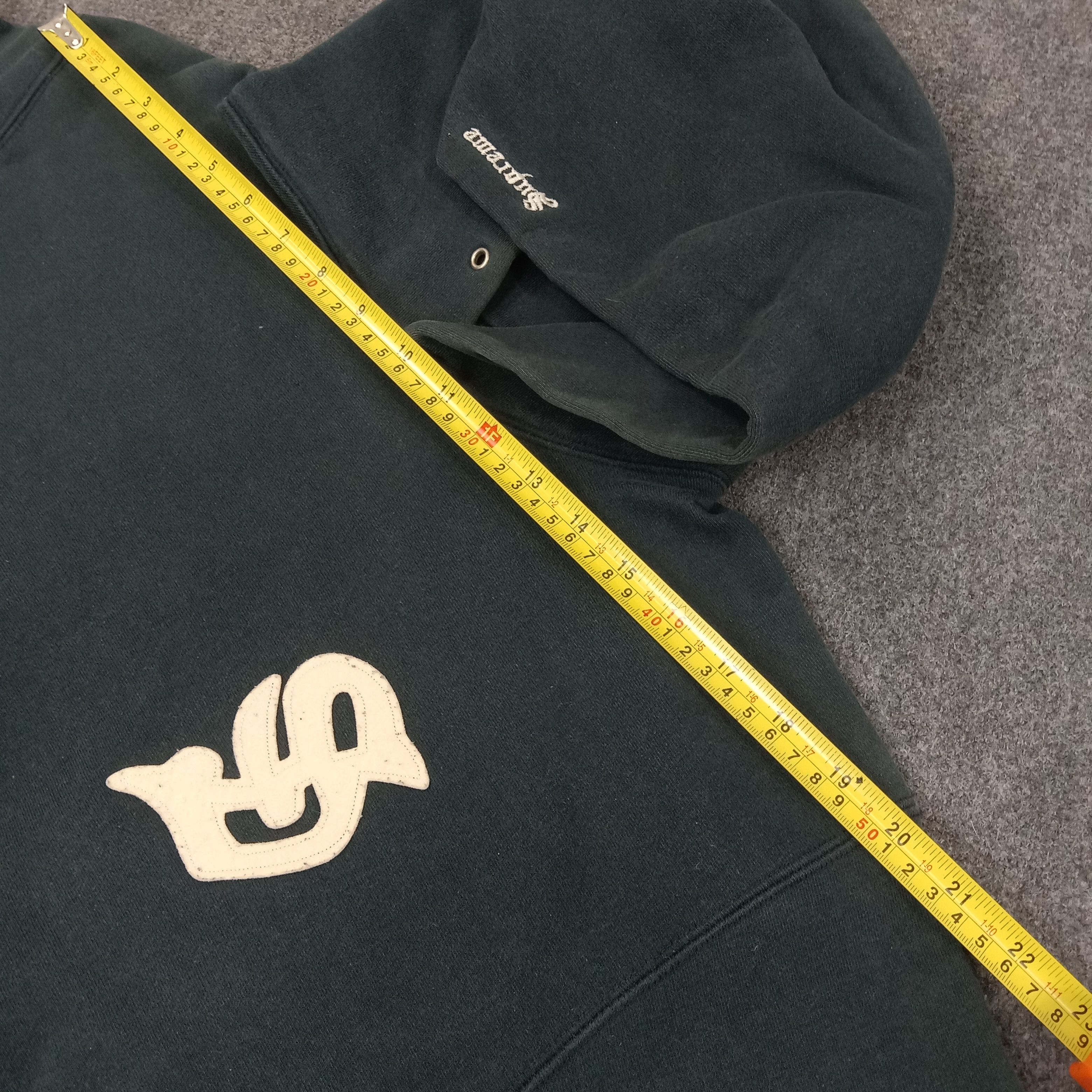 Stussy × Vintage Supreme X Stussy American Style Custom Art Hoodies Size US L / EU 52-54 / 3 - 9 Thumbnail