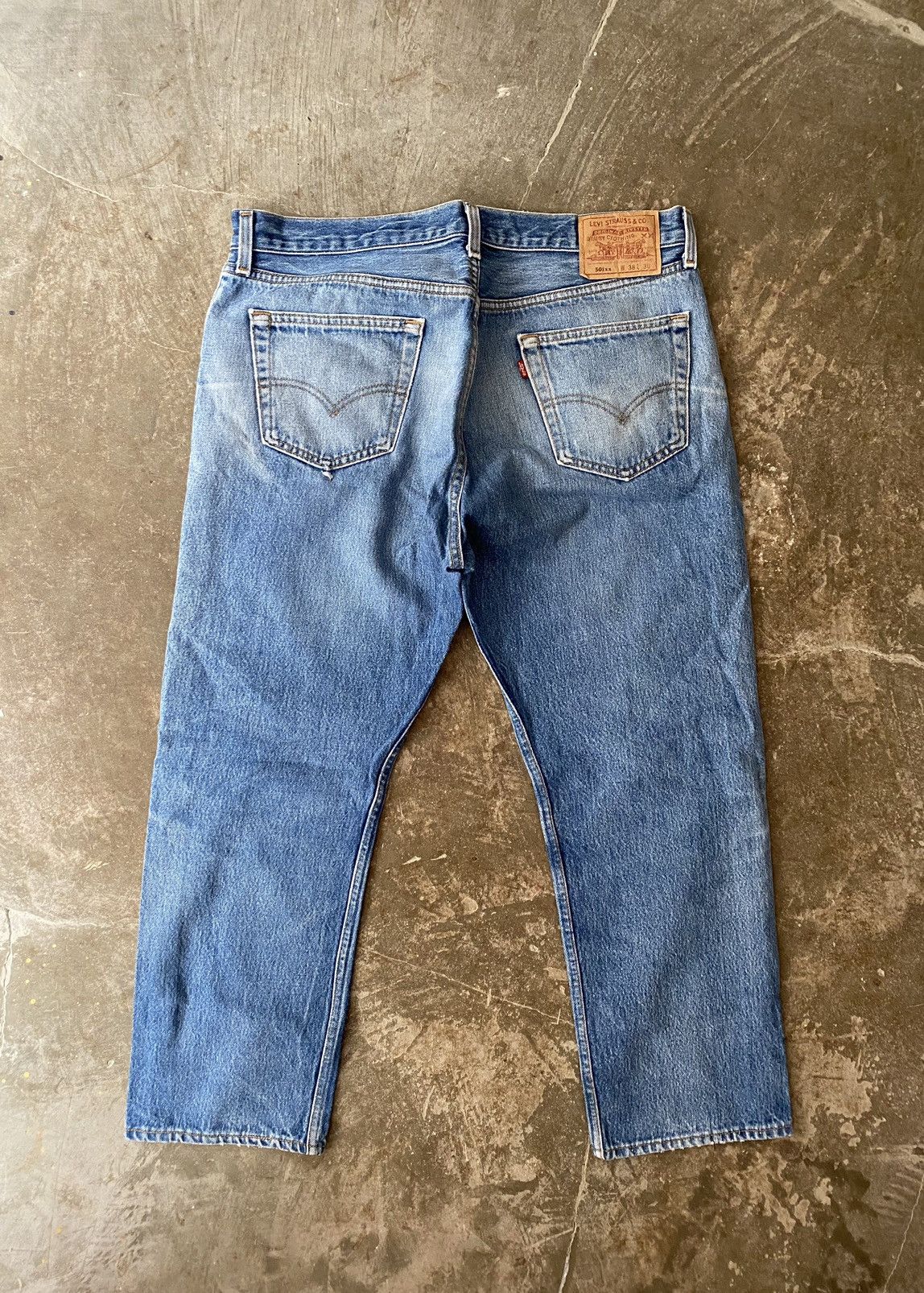 Levi's Vintage Levis 501xx Kapital RRL Junya Watanabe Visvim Yaeca Size US 38 / EU 54 - 4 Thumbnail