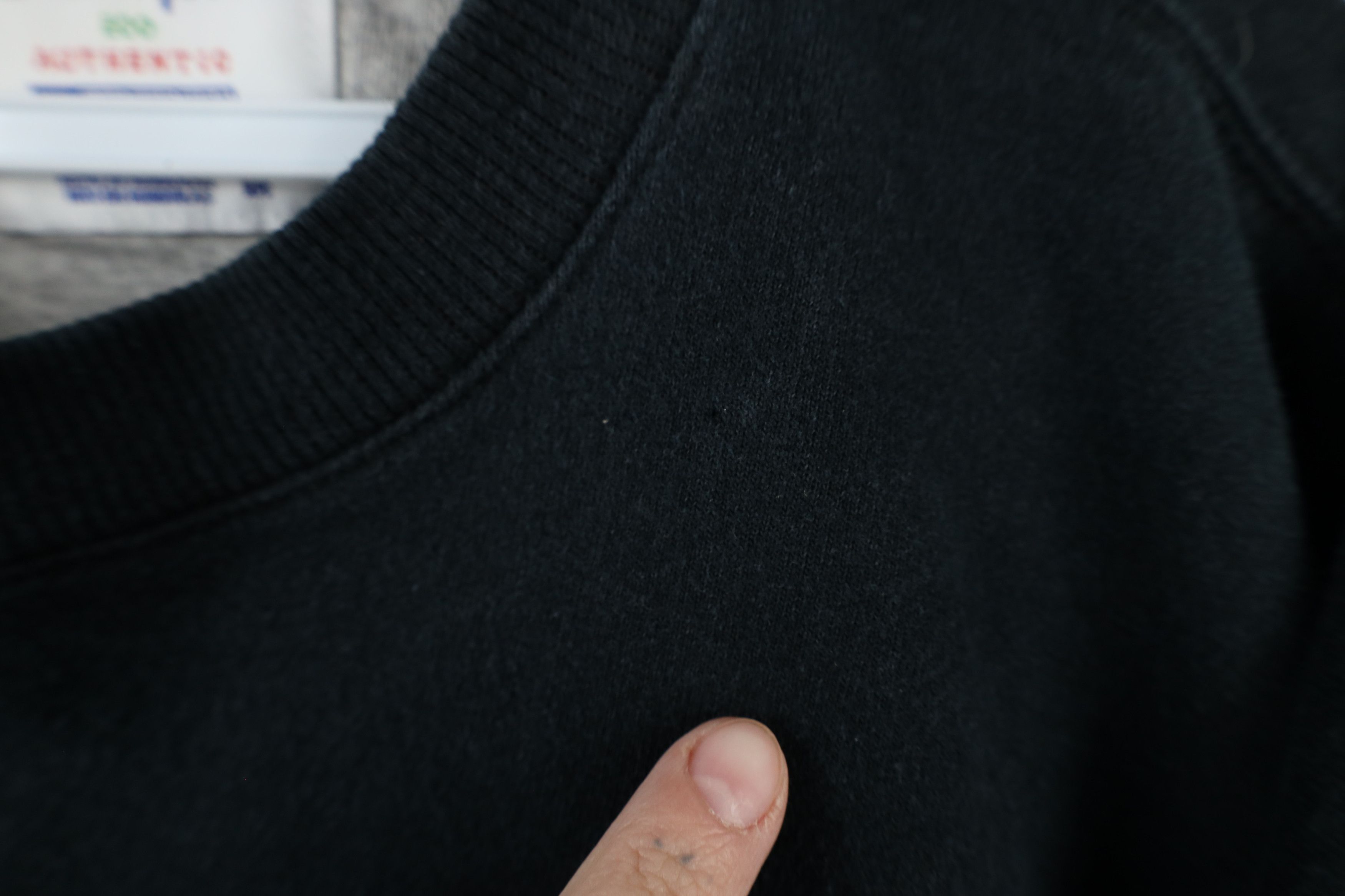 Champion × Vintage Vintage Champion Classic Logo Crewneck Sweatshirt Black Size US XXL / EU 58 / 5 - 5 Thumbnail