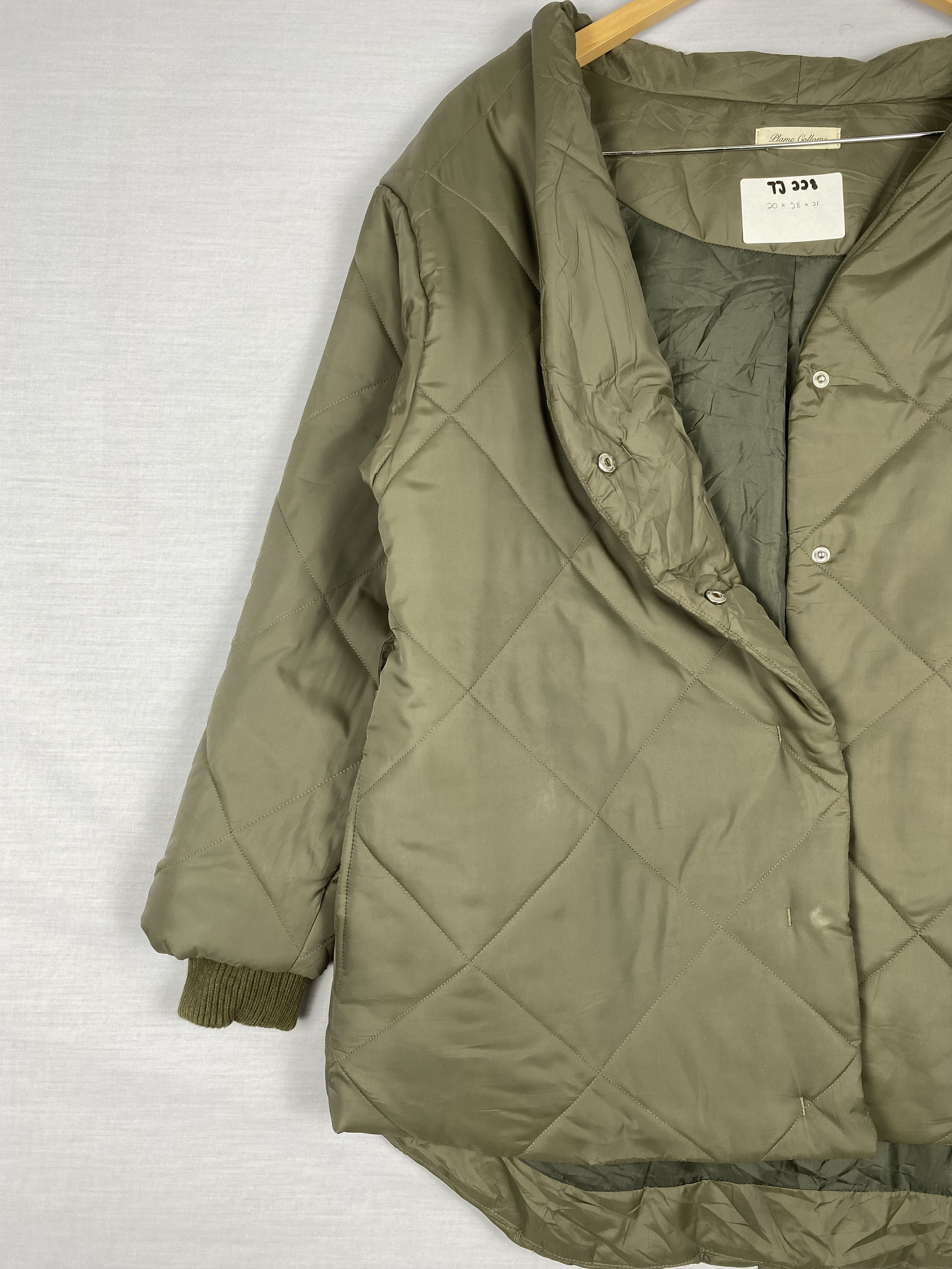 Japanese Brand Vintage Japanese Brand Button Up Quilted Down Jacket Size M / US 6-8 / IT 42-44 - 4 Thumbnail