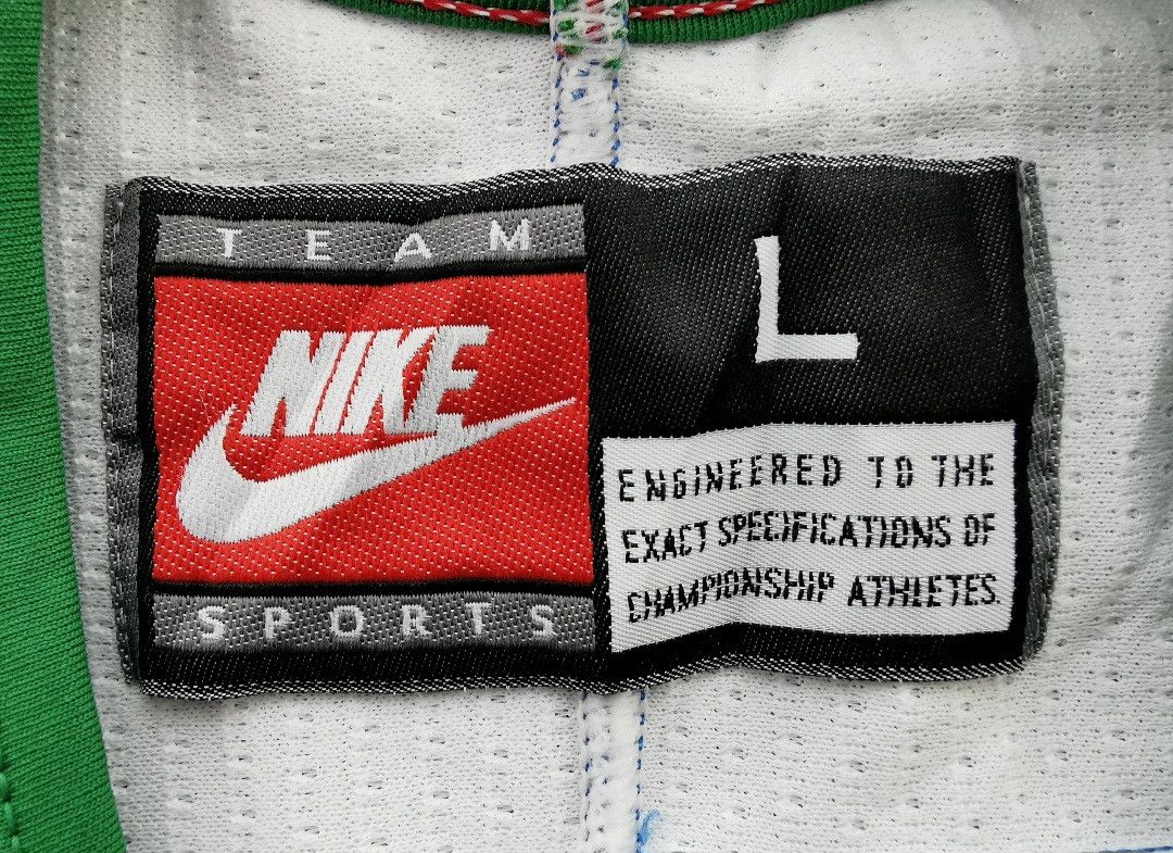Nike Nike Italia Hockey Jersey Vintage 90s Made in Canada Size L Size US L / EU 52-54 / 3 - 3 Thumbnail