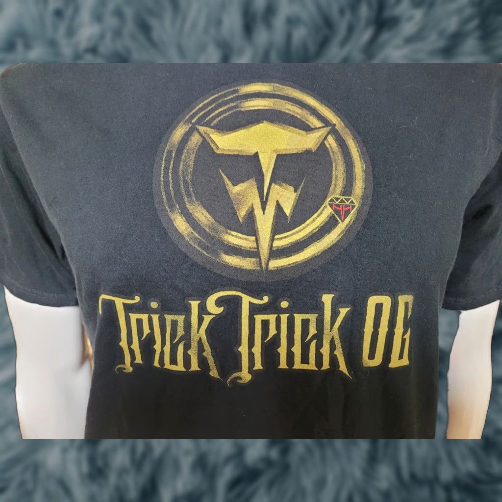 Vintage Heavyweight Heads T-Shirt Medium Black Cotton Mens Graphic Tee Trick Trick OG Marijuana Weed 90s? Size US M / EU 48-50 / 2 - 1 Thumbnail