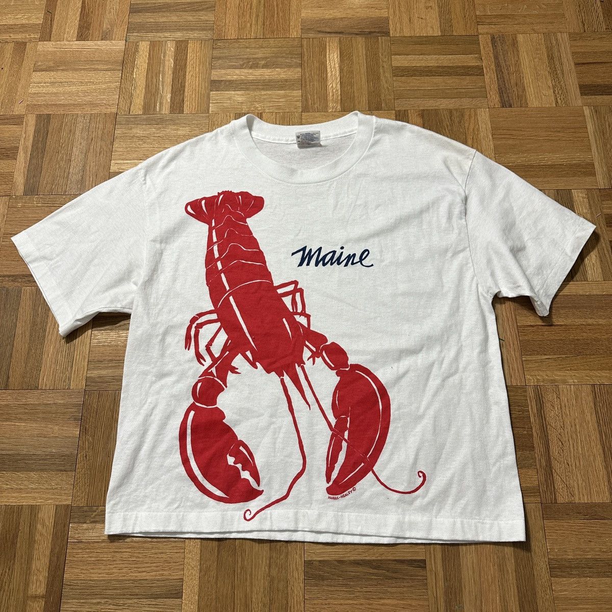 Hanes Vintage Maine tee Size US L / EU 52-54 / 3 - 1 Thumbnail