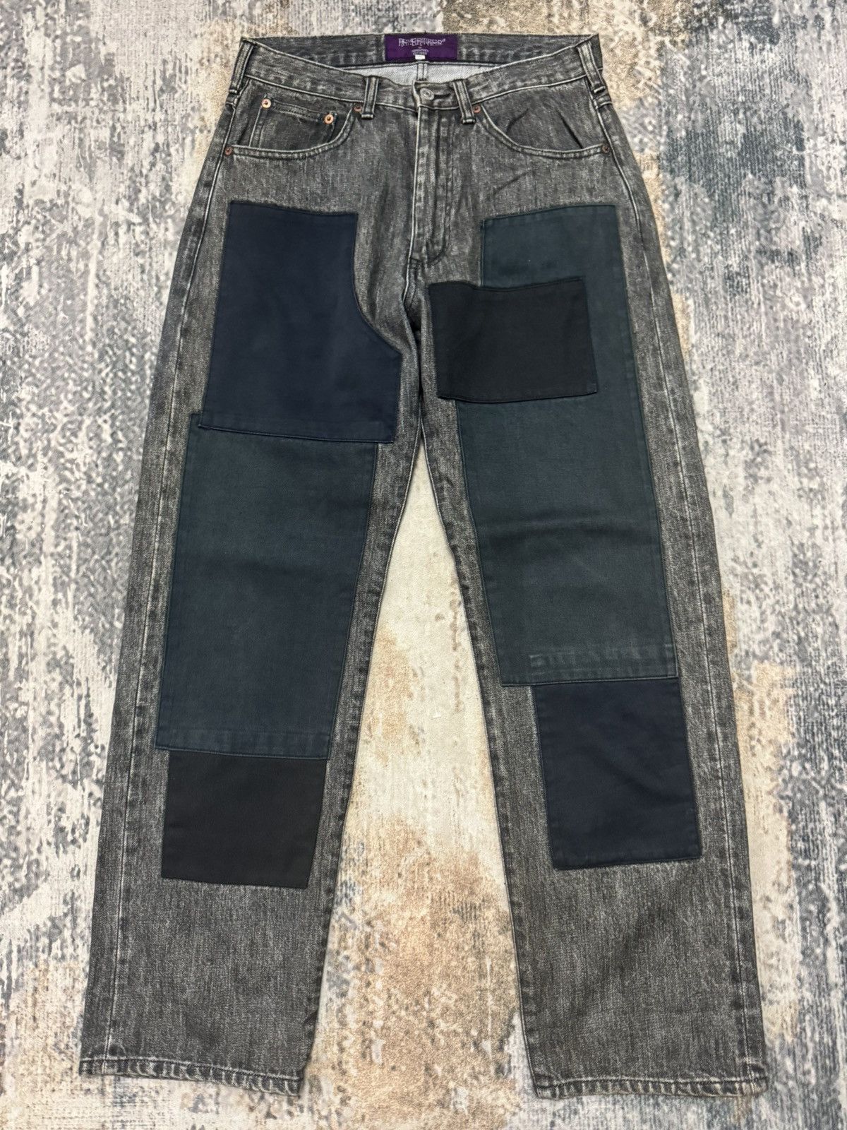 Needles Nepenthes x Needles Patchwork Regular Pant Japanase Brand Size US 29 - 1 Thumbnail
