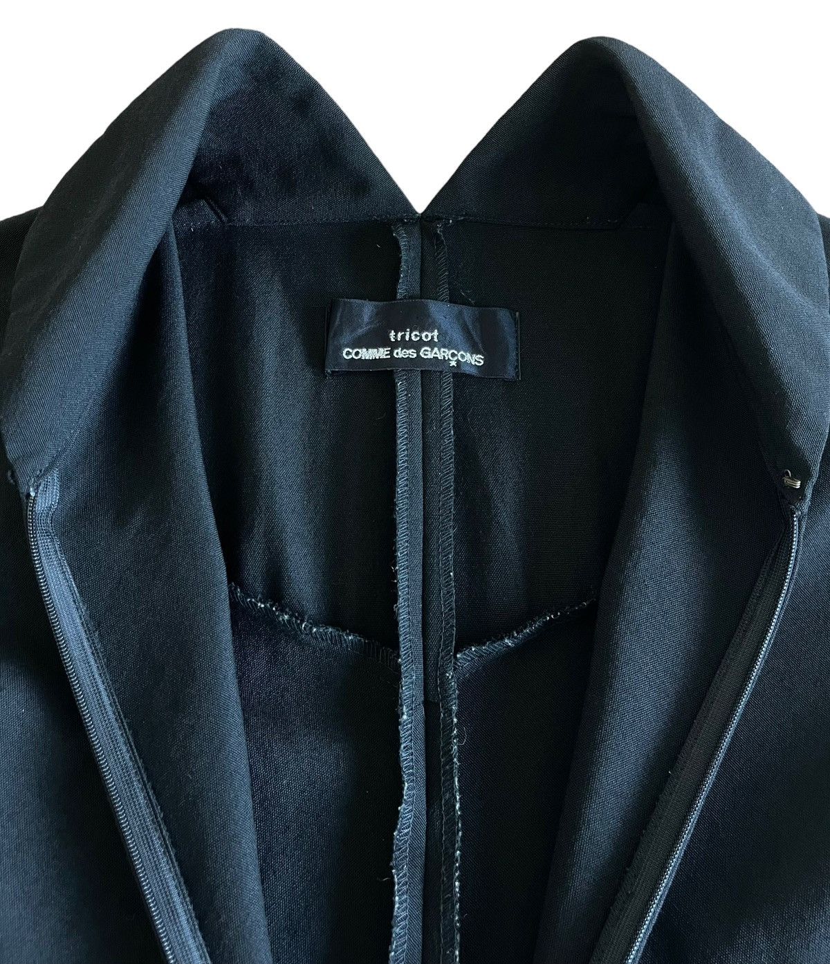 Comme des Garcons × Designer × Junya Watanabe 1990s Cdg Archive Vintage Comme des Garcons Black Dress Size M / US 6-8 / IT 42-44 - 5 Thumbnail