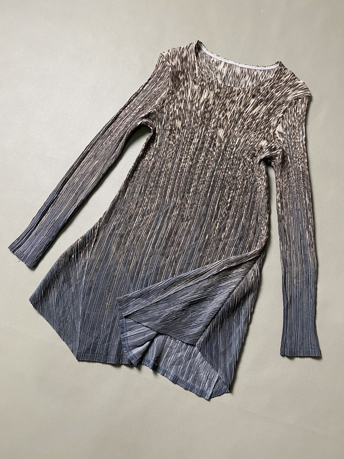 Issey Miyake × Japanese Brand × Yohji Yamamoto Undefined Japanese Pleates Longsleeve Style Issey Size M / US 6-8 / IT 42-44 - 3 Thumbnail