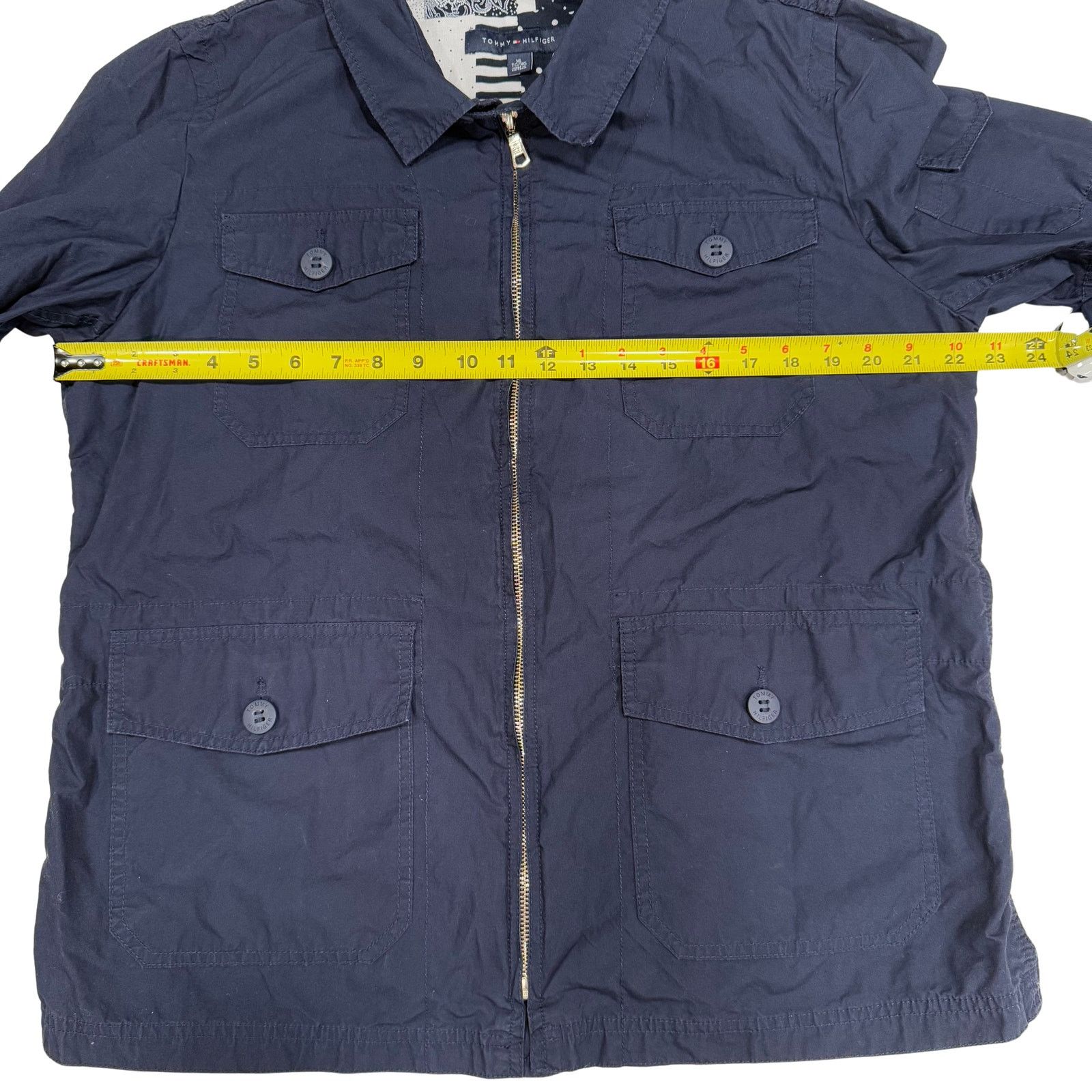 Tommy Hilfiger Tommy Hilfiger Navy Blue Field Jacket | Women's XL Size XL / US 12-14 / IT 48-50 - 4 Thumbnail