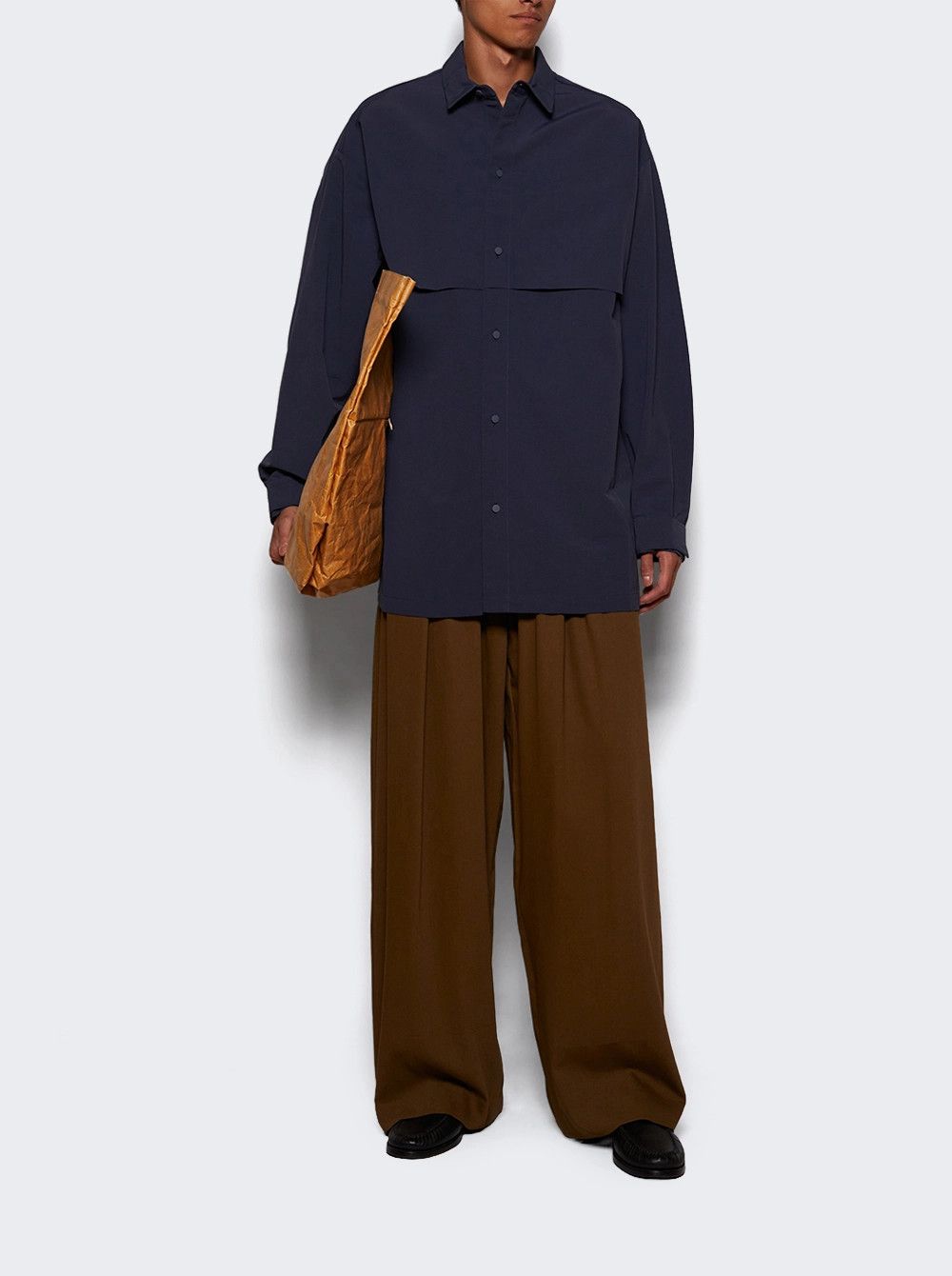 Fear of God o1mle0226 Military Nylon Overshirt in Blue Size US M / EU 48-50 / 2 - 5 Thumbnail