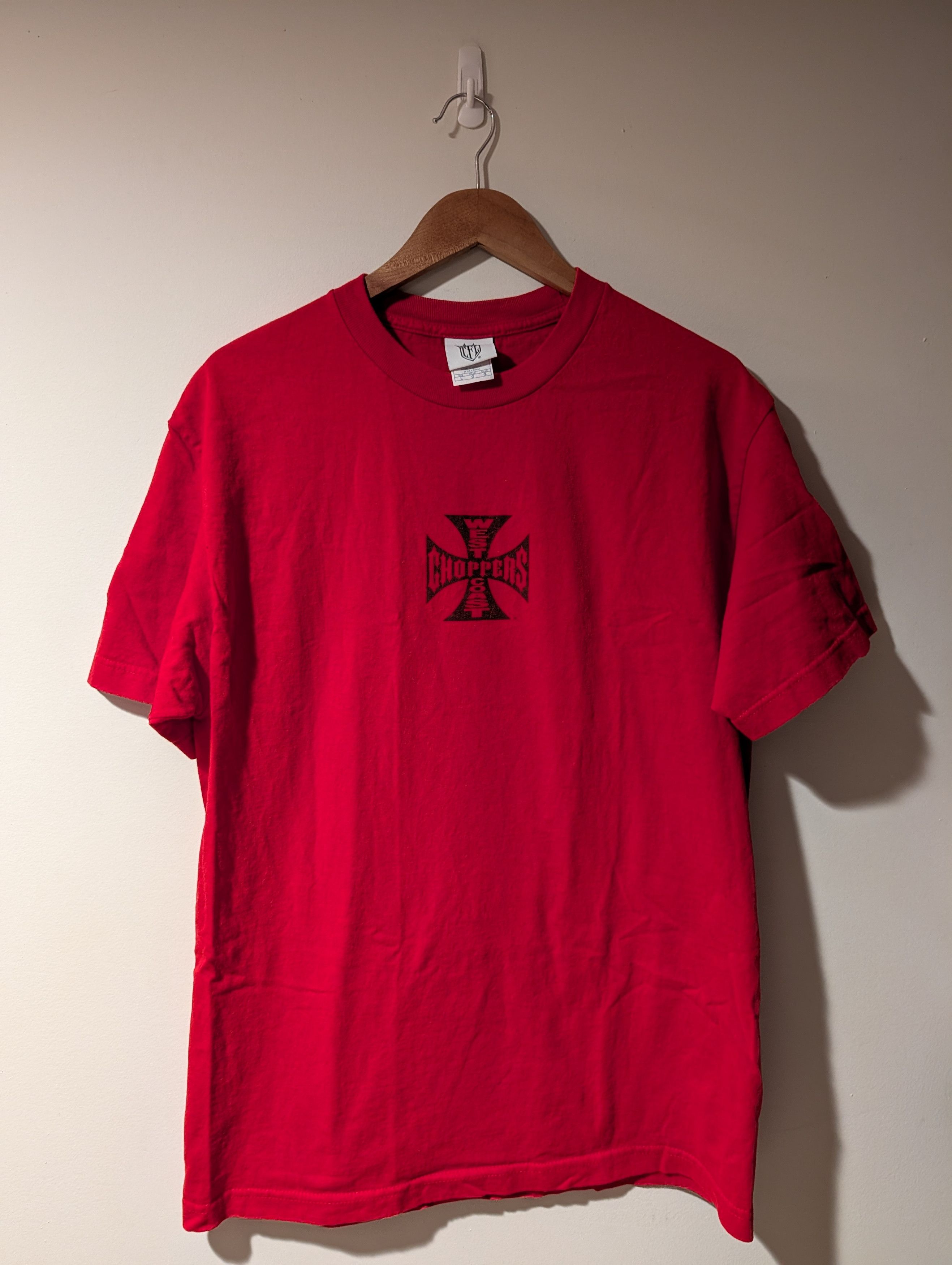 West Coast Choppers Vintage Y2K West Coast Choppers Logo Motorcycle T-Shirt Size US L / EU 52-54 / 3 - 1 Thumbnail