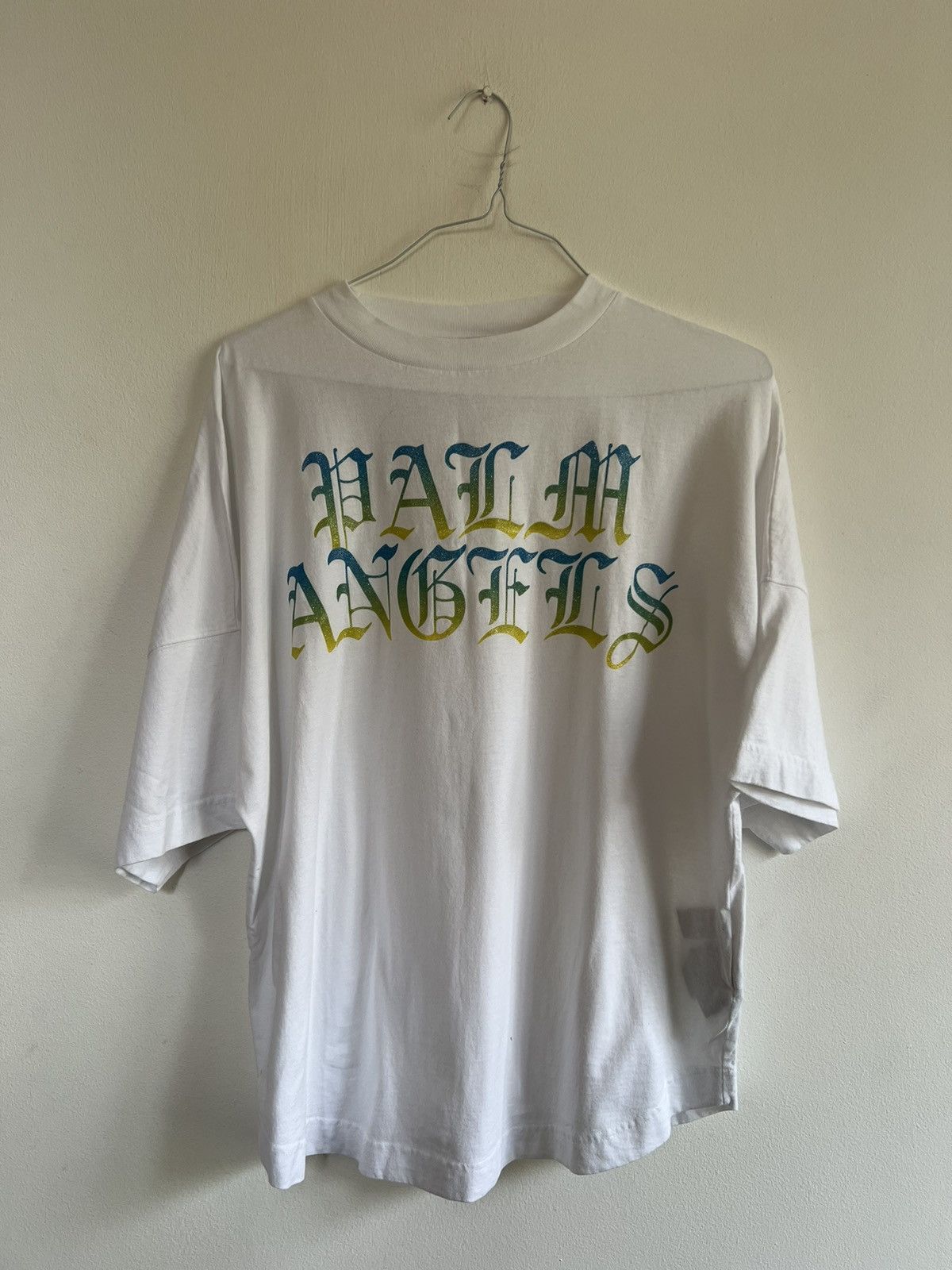 Palm Angels Palm angels Gothic Logo TEE Size US L / EU 52-54 / 3 - 3 Thumbnail