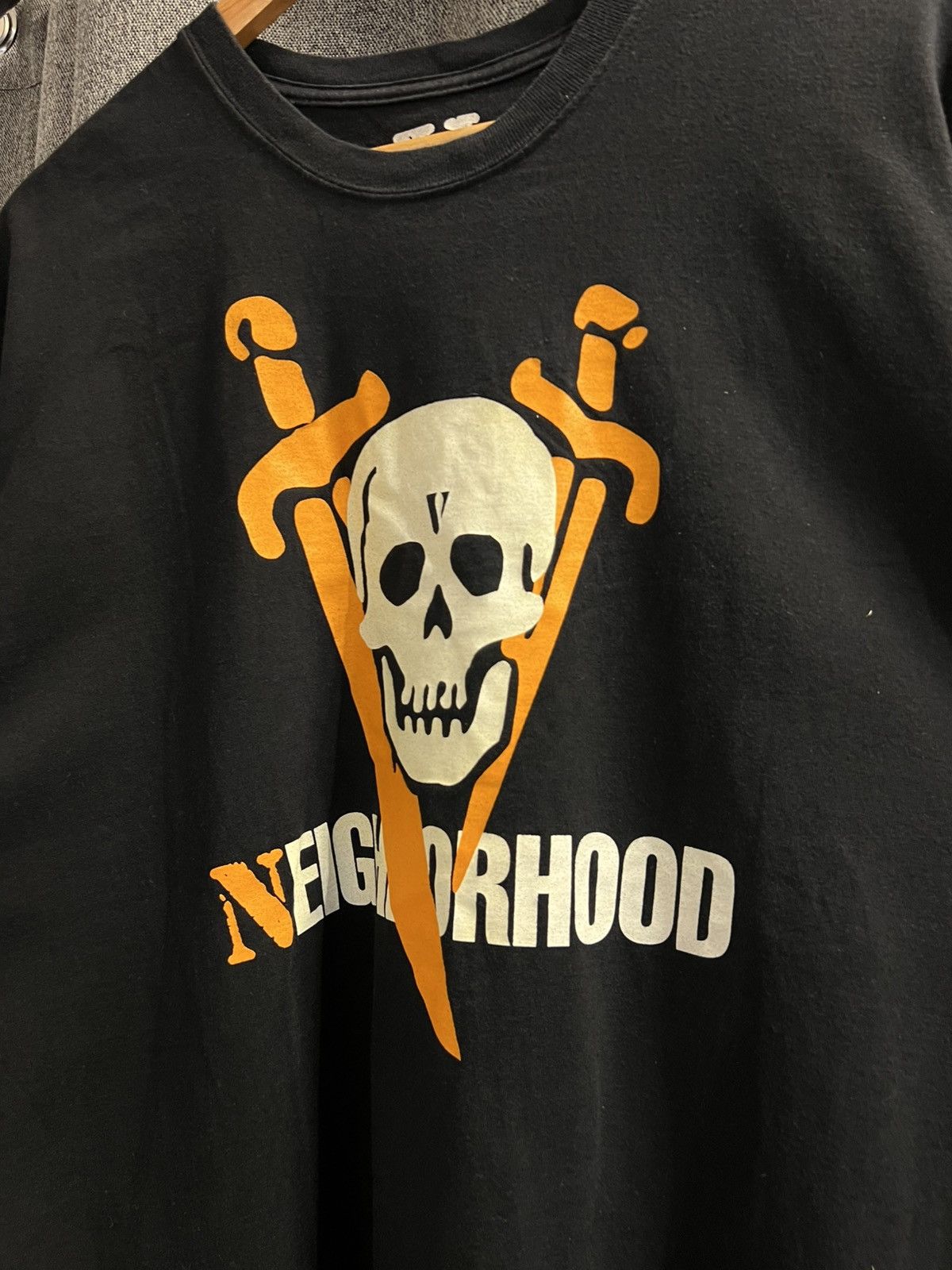 Neighborhood × Vlone Vlone x Neighborhood - 19/SS - Skull Tee Size US XL / EU 56 / 4 - 3 Thumbnail