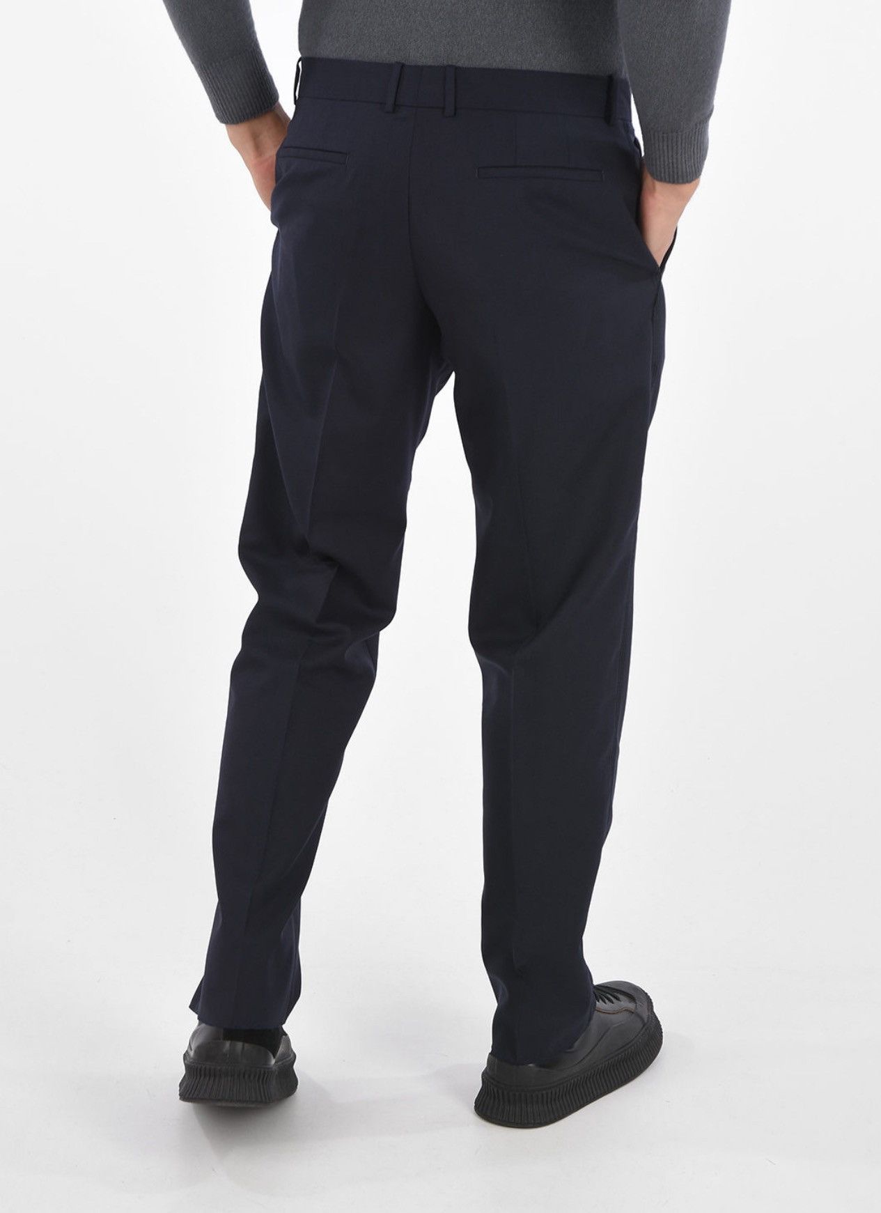 OAMC Navy Lithium Virgin Wool Pants Size US 32 / EU 48 - 3 Thumbnail