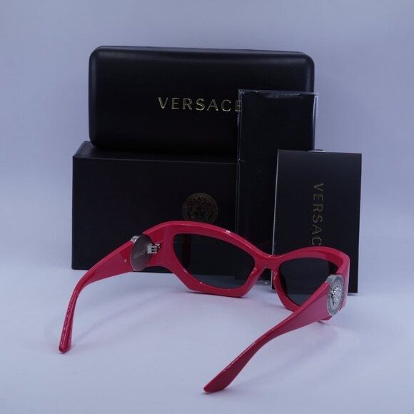 Versace Versace VE4450 541787 Sunglasses Pink Cat Eye Frame Size ONE SIZE - 9 Thumbnail