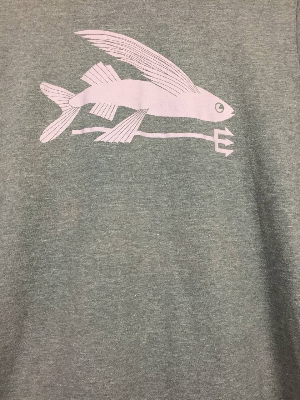Patagonia × Vintage Patagonia Outdoor Brand Flying Fish Trident Slim Fit Tee Size US M / EU 48-50 / 2 - 4 Thumbnail