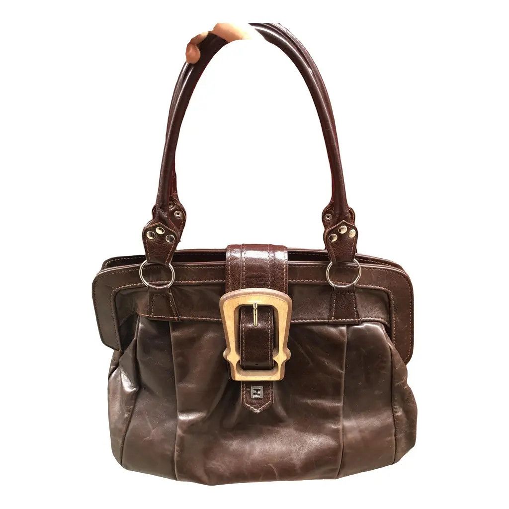 Fendi Rare Authentic Vintage Fendi leather satchel Size ONE SIZE - 1 Thumbnail